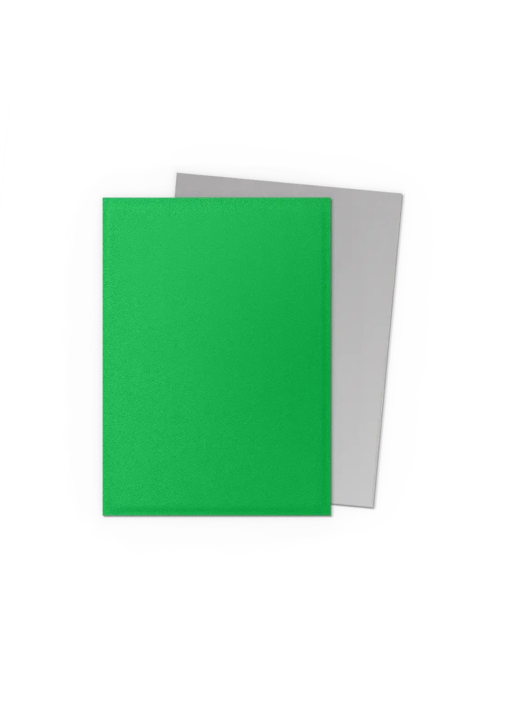 Dragon Shield Apple Green & Silver - Matte Dual Sleeves