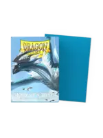 Dragon Shield Sky Blue & Silver - Matte Dual Sleeves