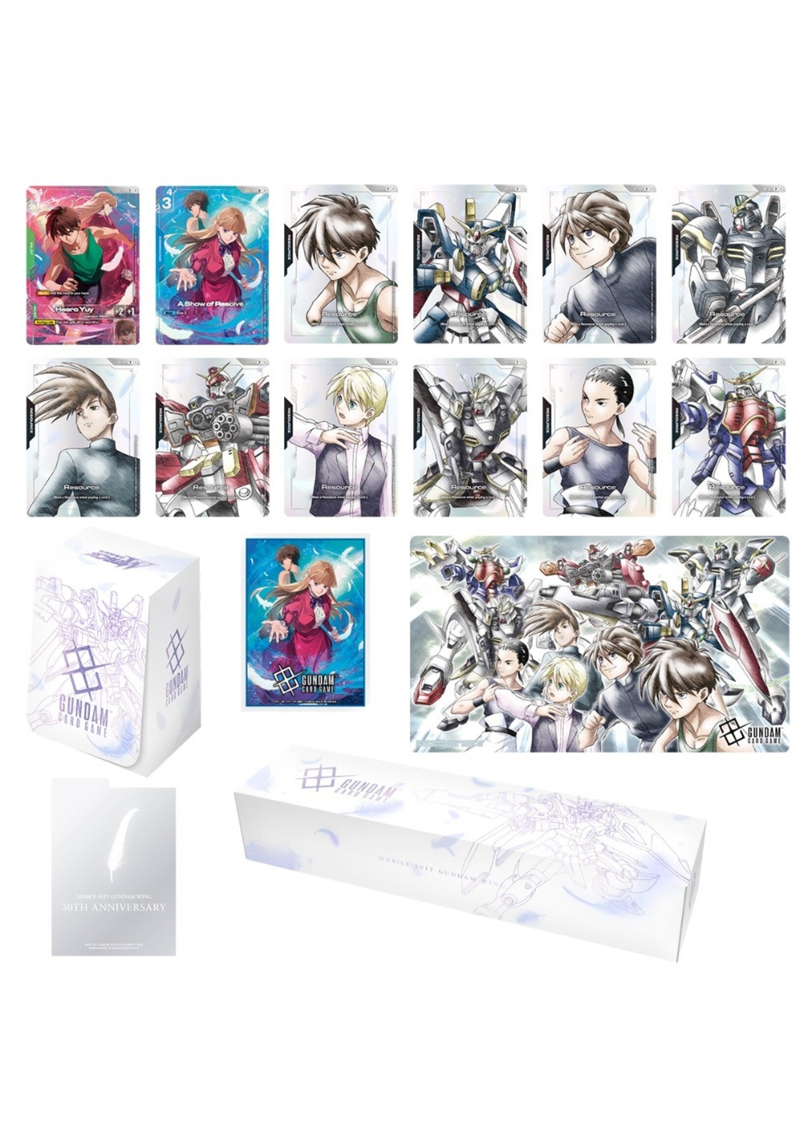 Gundam Card Game Gundam Card Game - PB01 Premium Accessory Set - Mobile Suit Gundam Wing