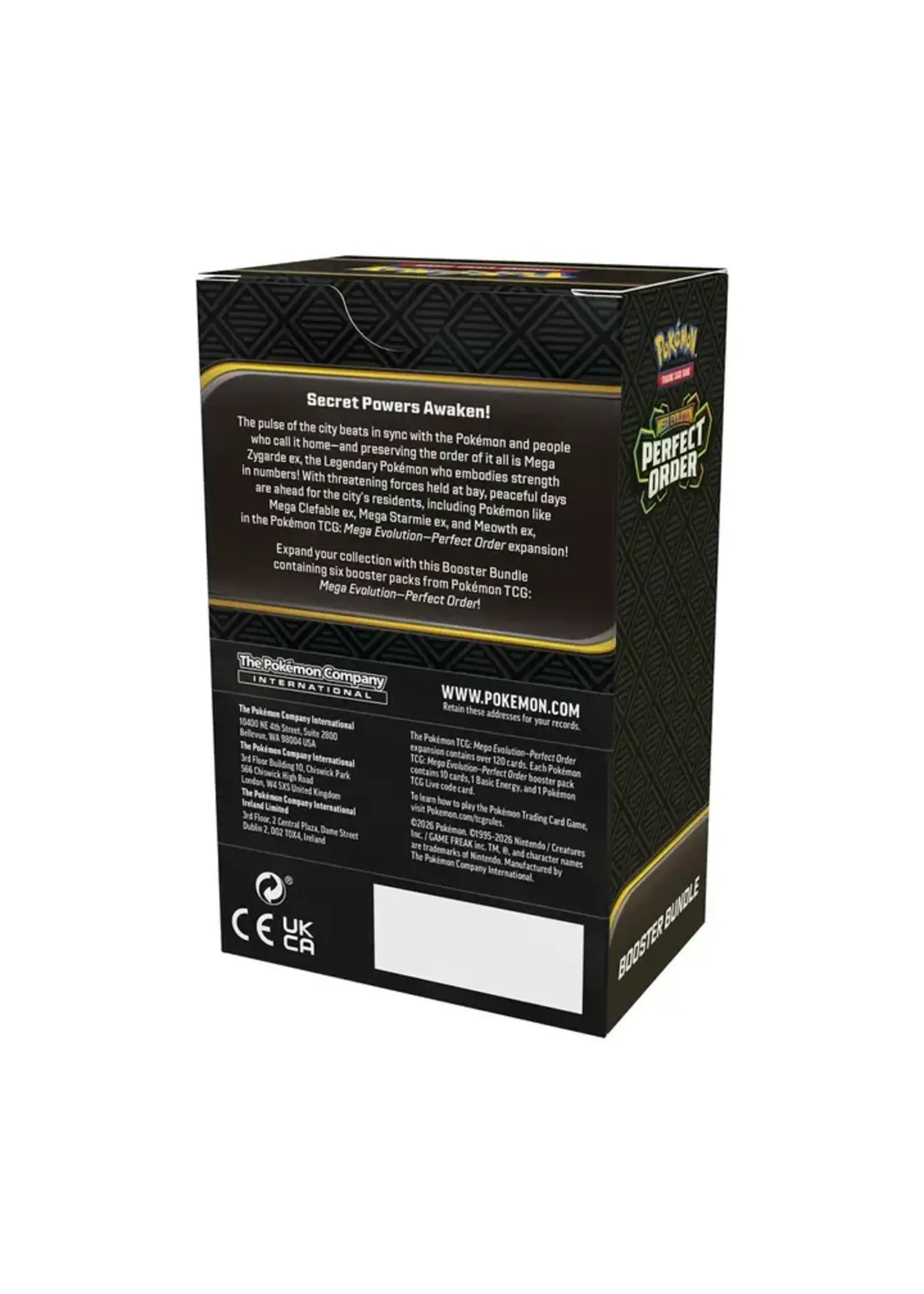 The Pokémon Company International Mega Evolution - Perfect Order - Booster Bundle