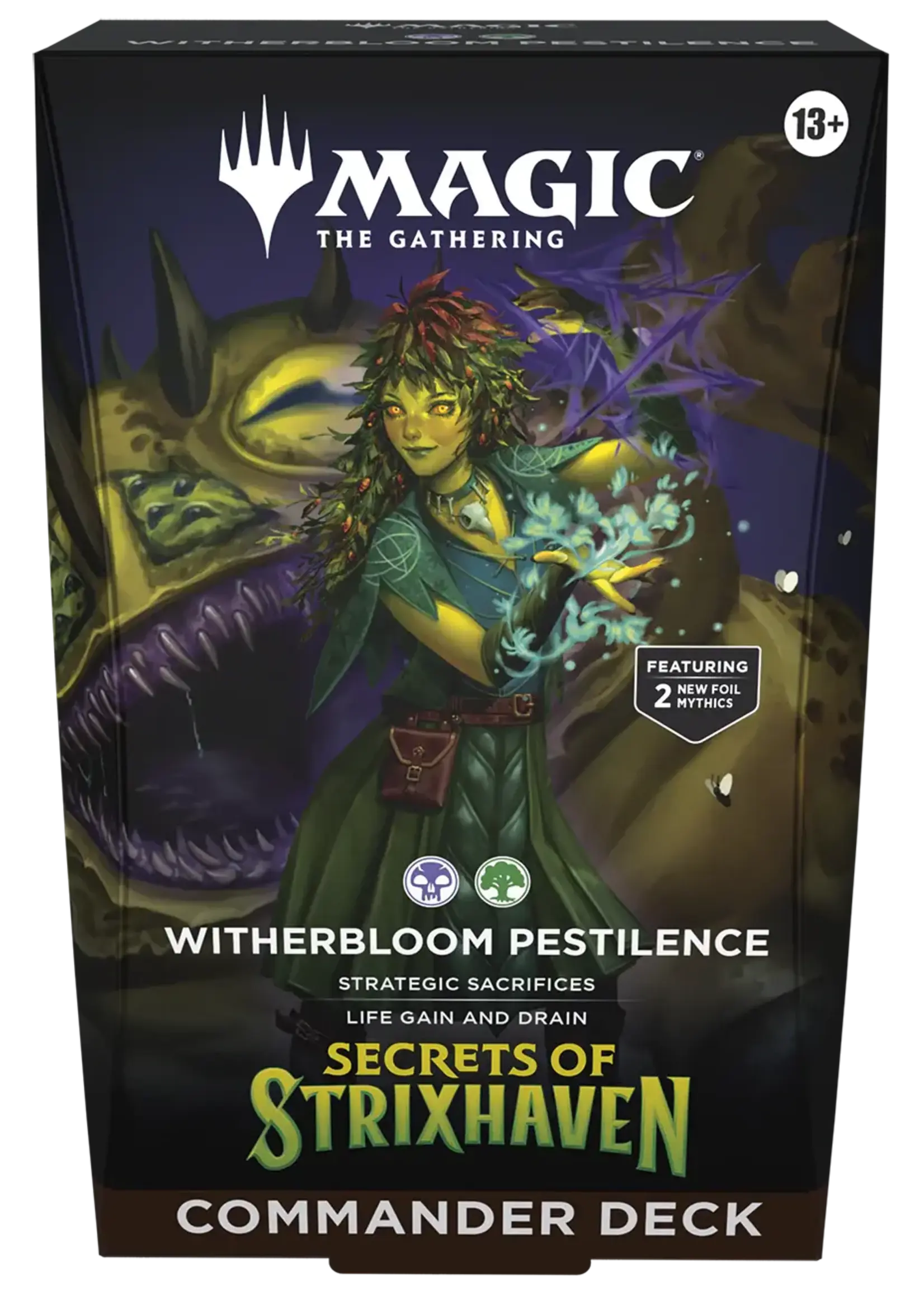 Magic the Gathering Secrets of Strixhaven: Commander Deck - Witherbloom Pestilence (Pre-Order)