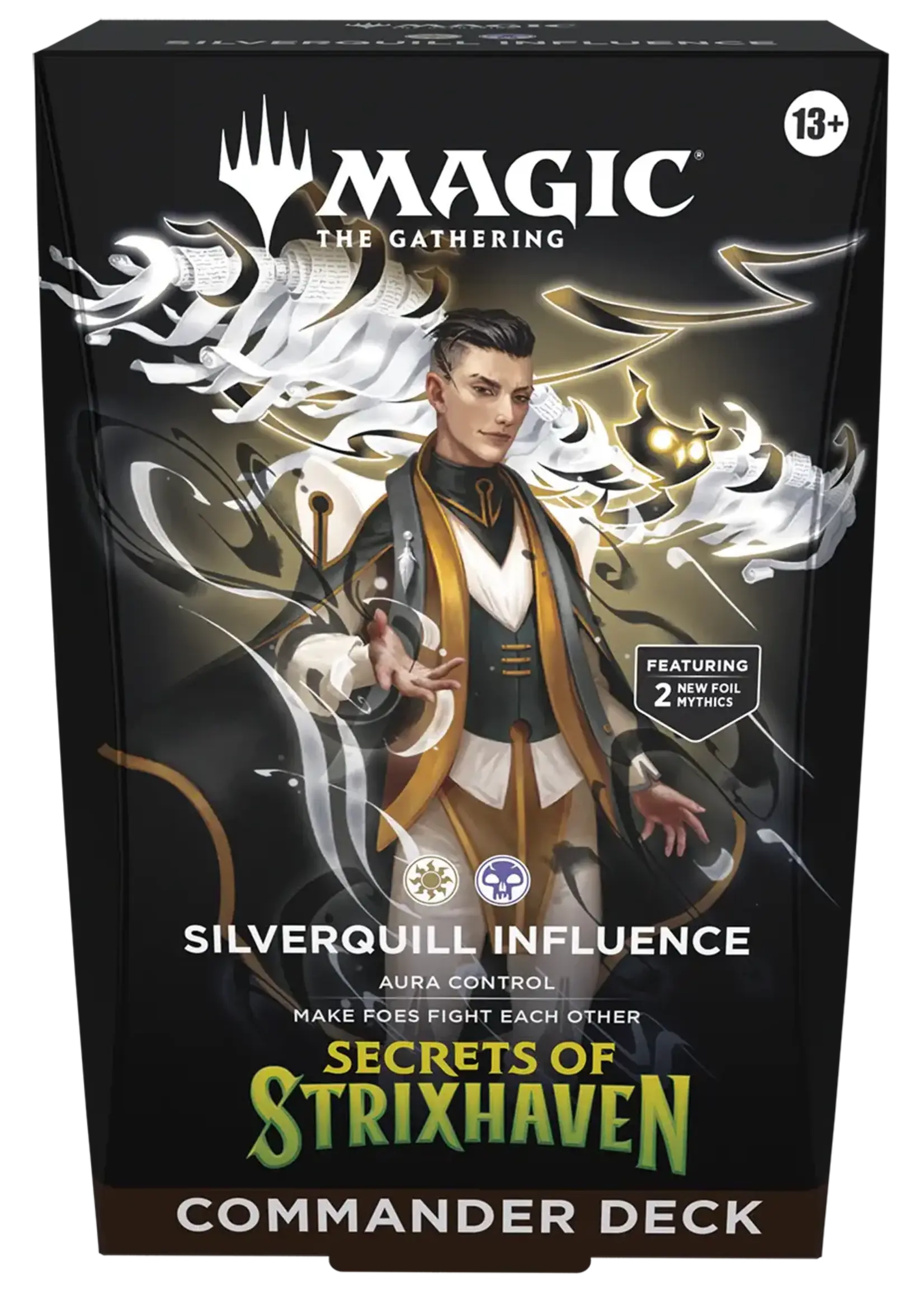 Magic the Gathering Secrets of Strixhaven: Commander Deck - Silverquill Influence