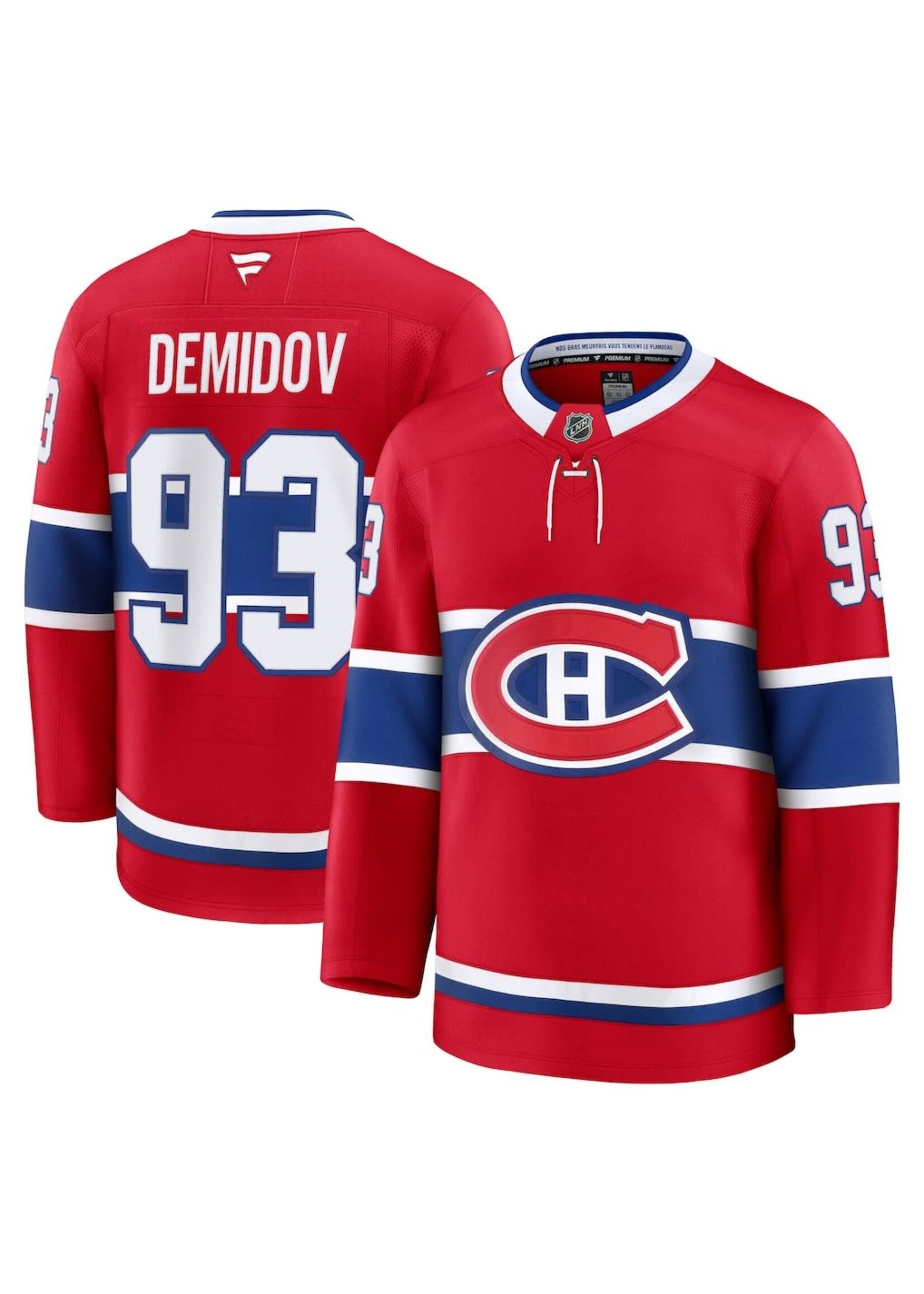 Fanatics Jersey usagé/comme neuf - Authentic Pro Domicile - Ivan Demidov