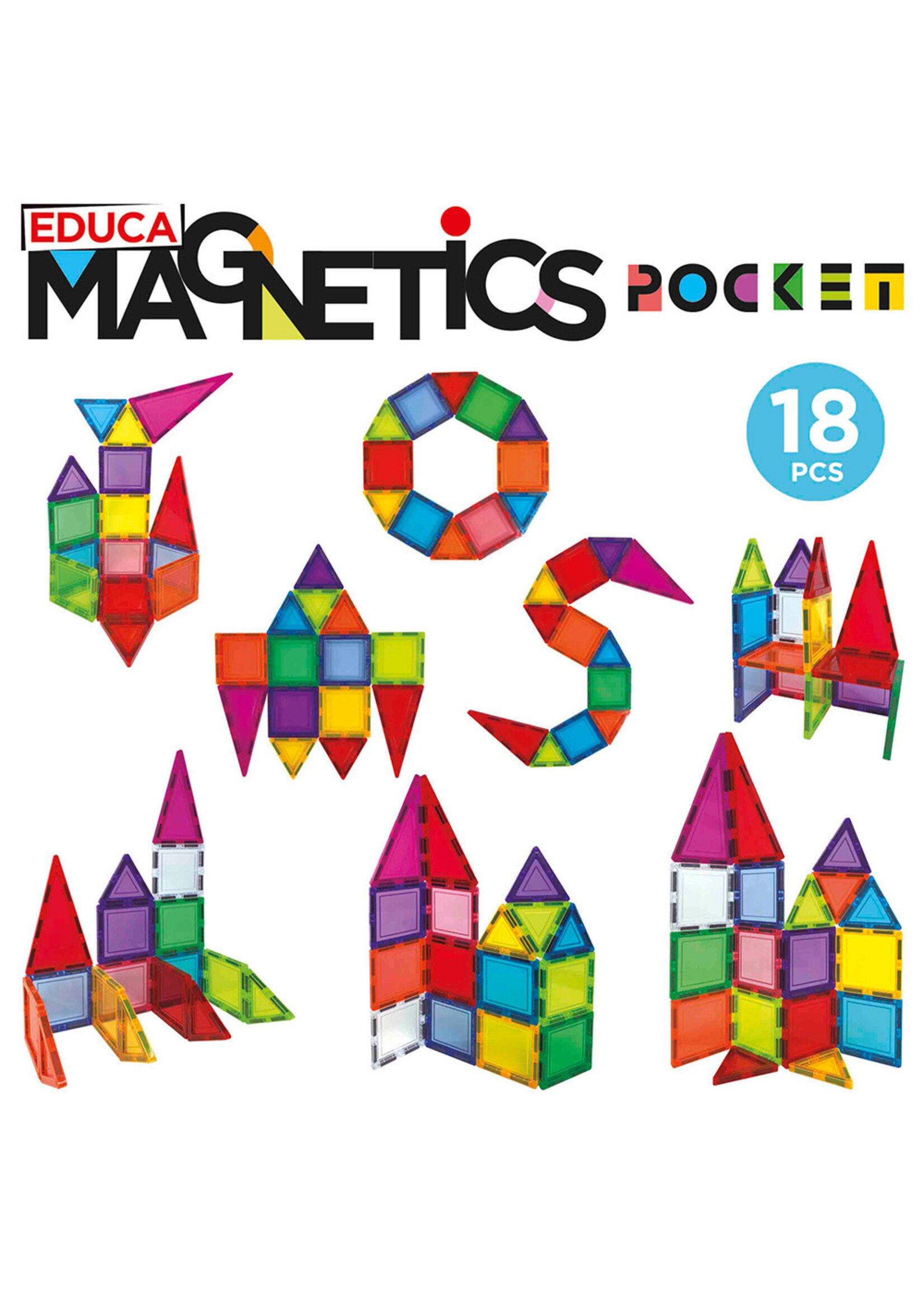 educa Magnetics - Pochette 18 pièces