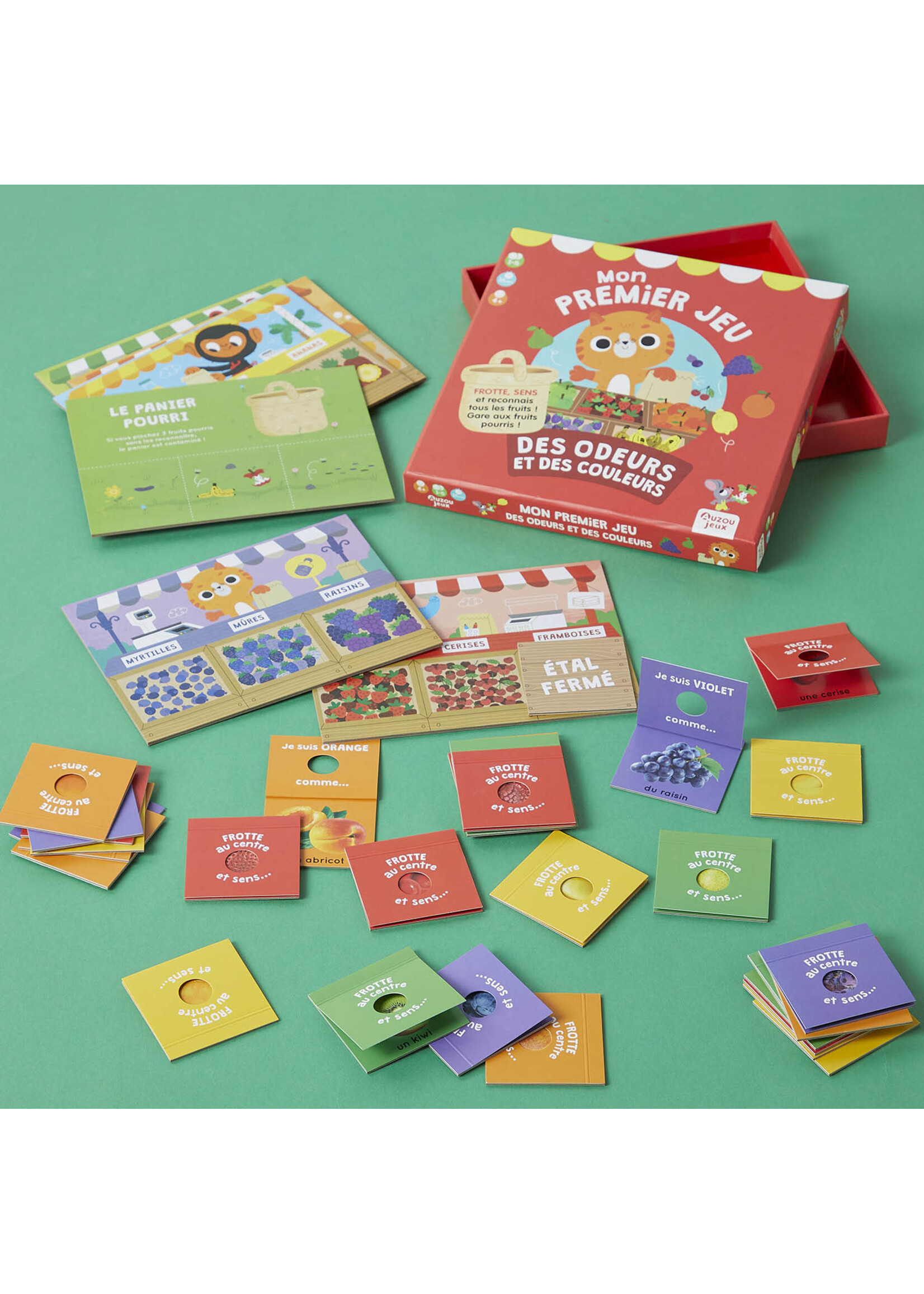 Auzou Mon premier jeu des odeurs et des couleurs