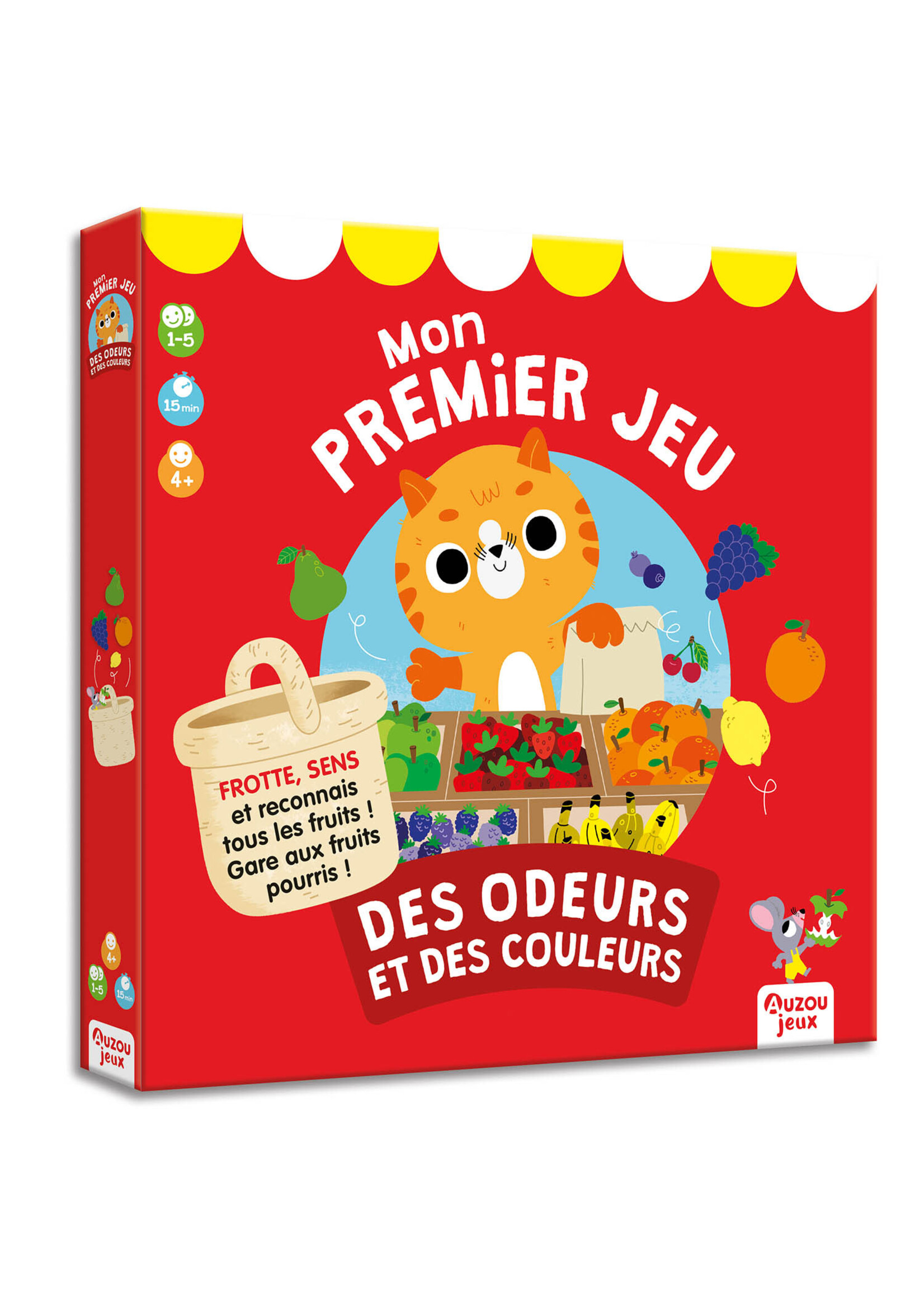 Auzou Mon premier jeu des odeurs et des couleurs