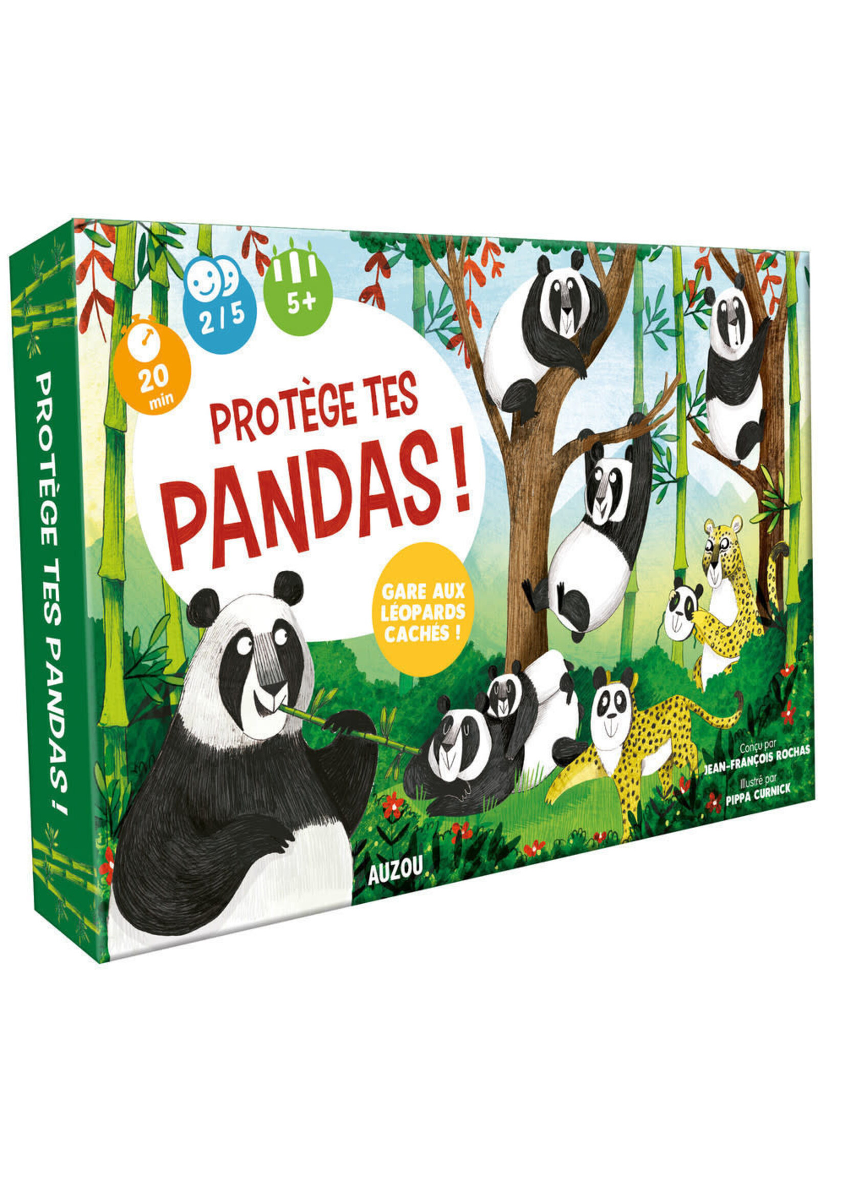 Auzou Protège tes pandas !