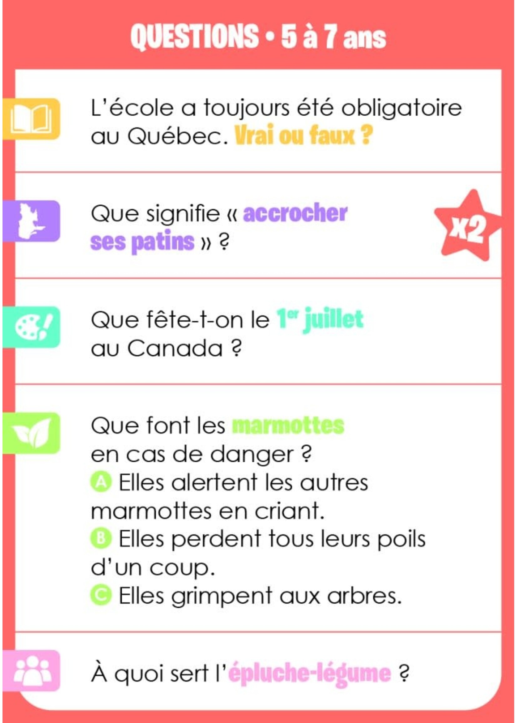 Auzou Le grand quiz du Québec