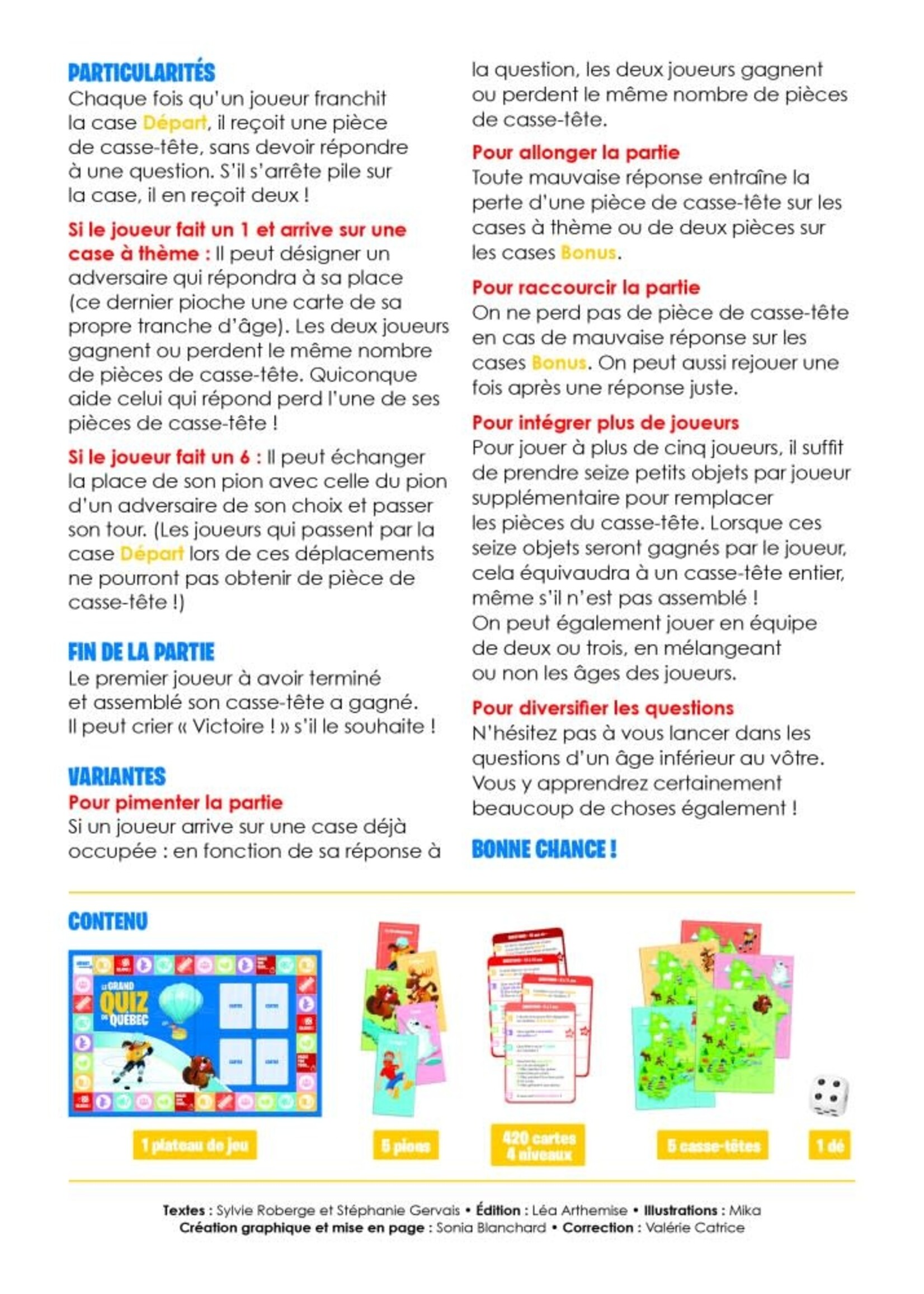 Auzou Le grand quiz du Québec