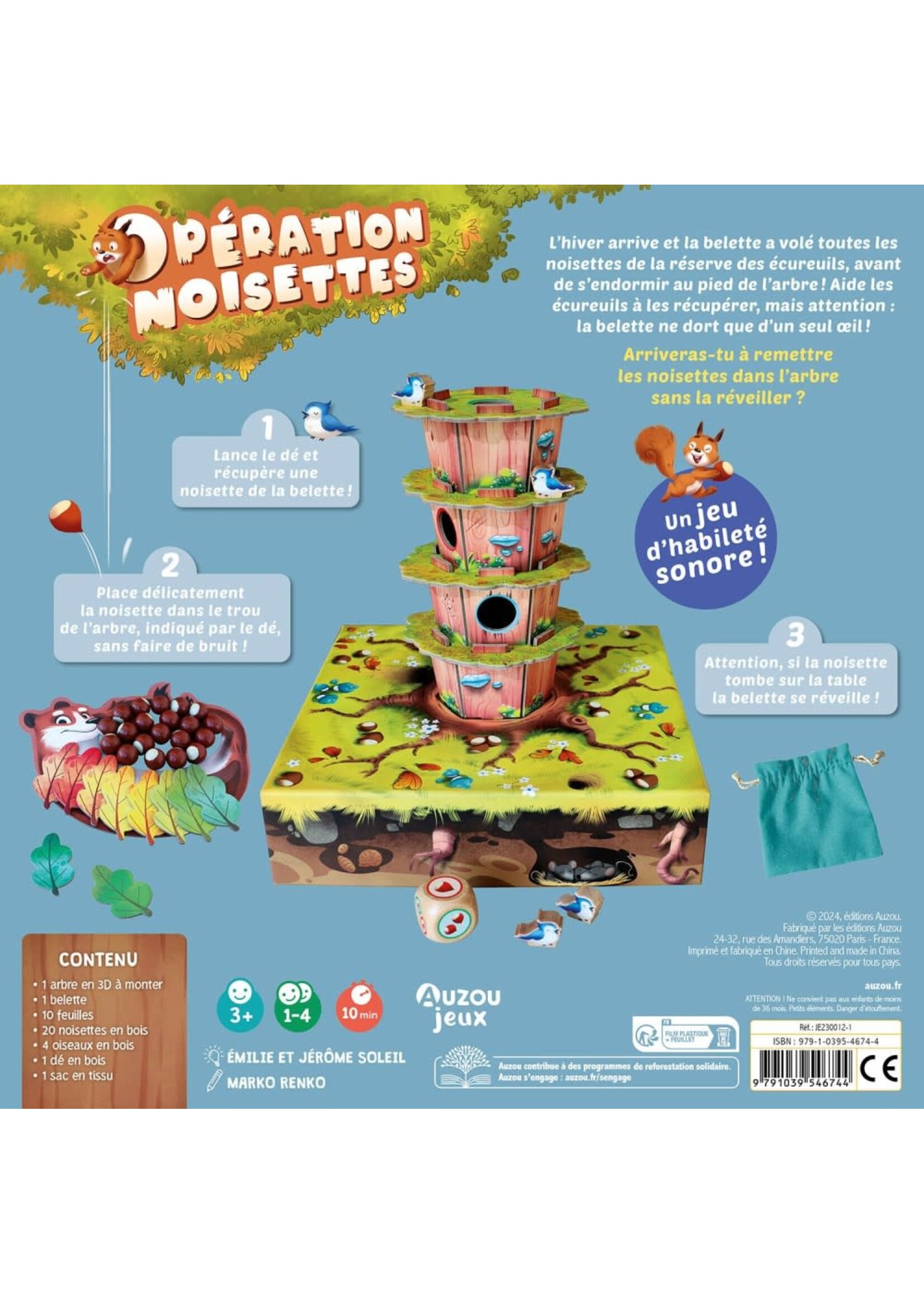 Auzou Opération noisettes