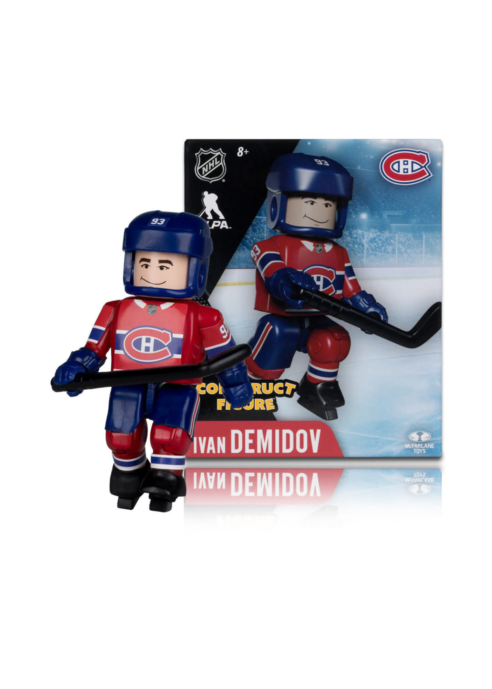 McFarlane toys Ivan Demidov (Montreal Canadiens) Construct-a-Figure