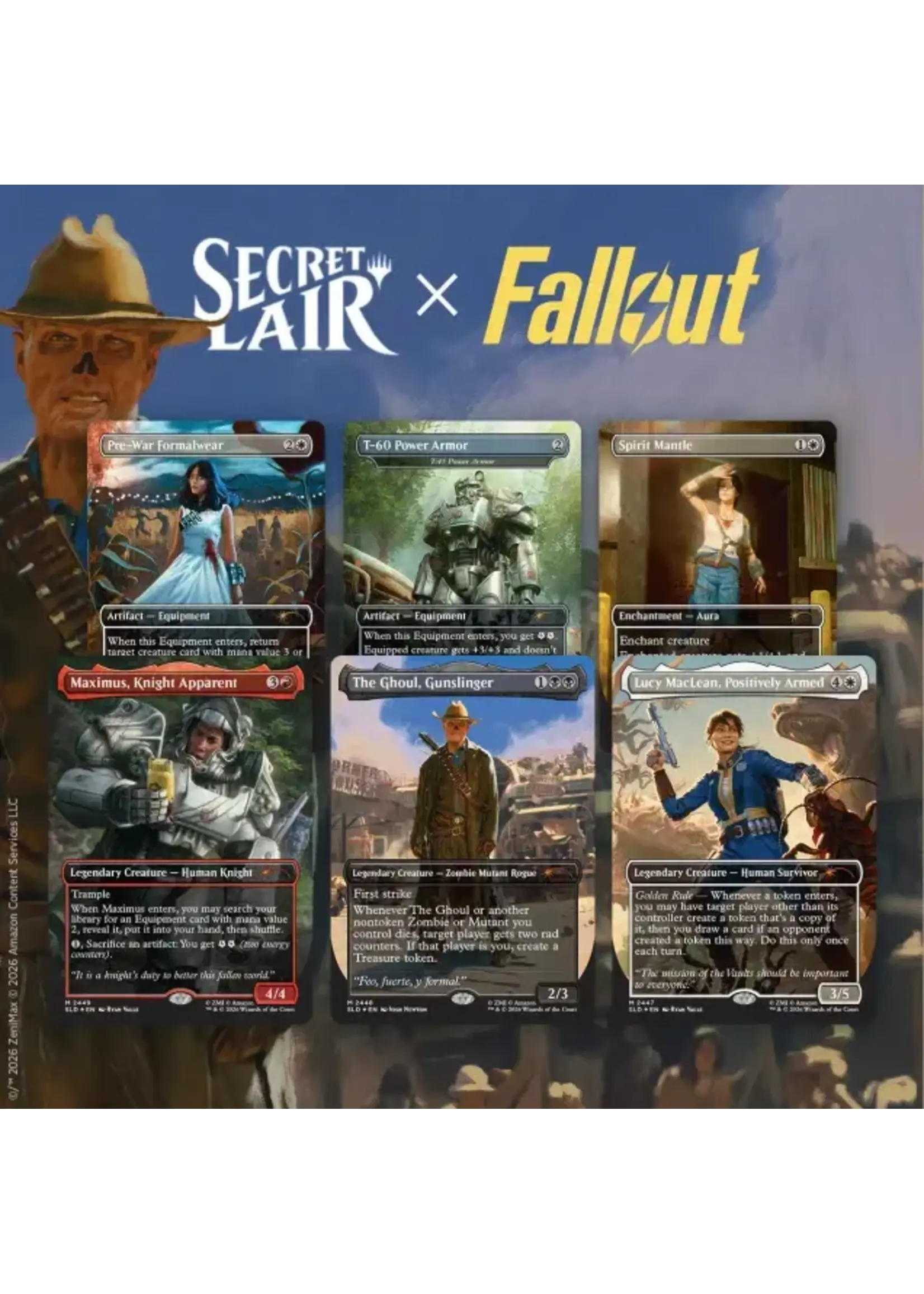 Magic the Gathering Secret Lair Drop Series - Secret Lair x Fallout: Beyond Vault 33