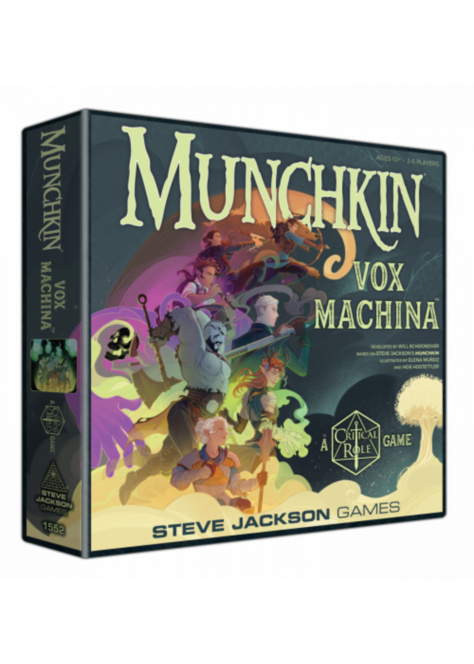 Steve Jackson Games Munchkin Vox Machina – A Critical Role Game