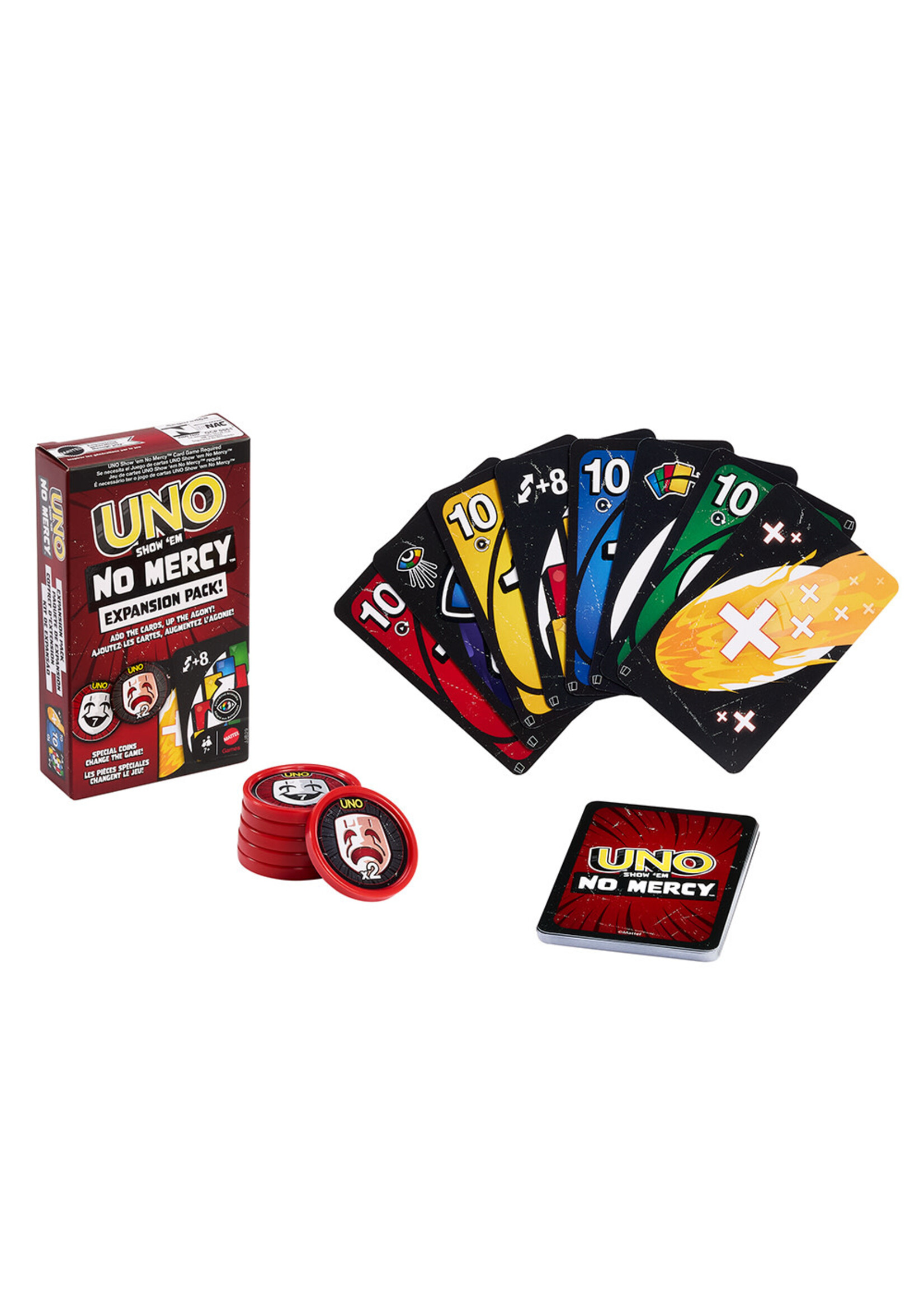 Mattel Jeu UNO Sans pitié (No Mercy) Extension