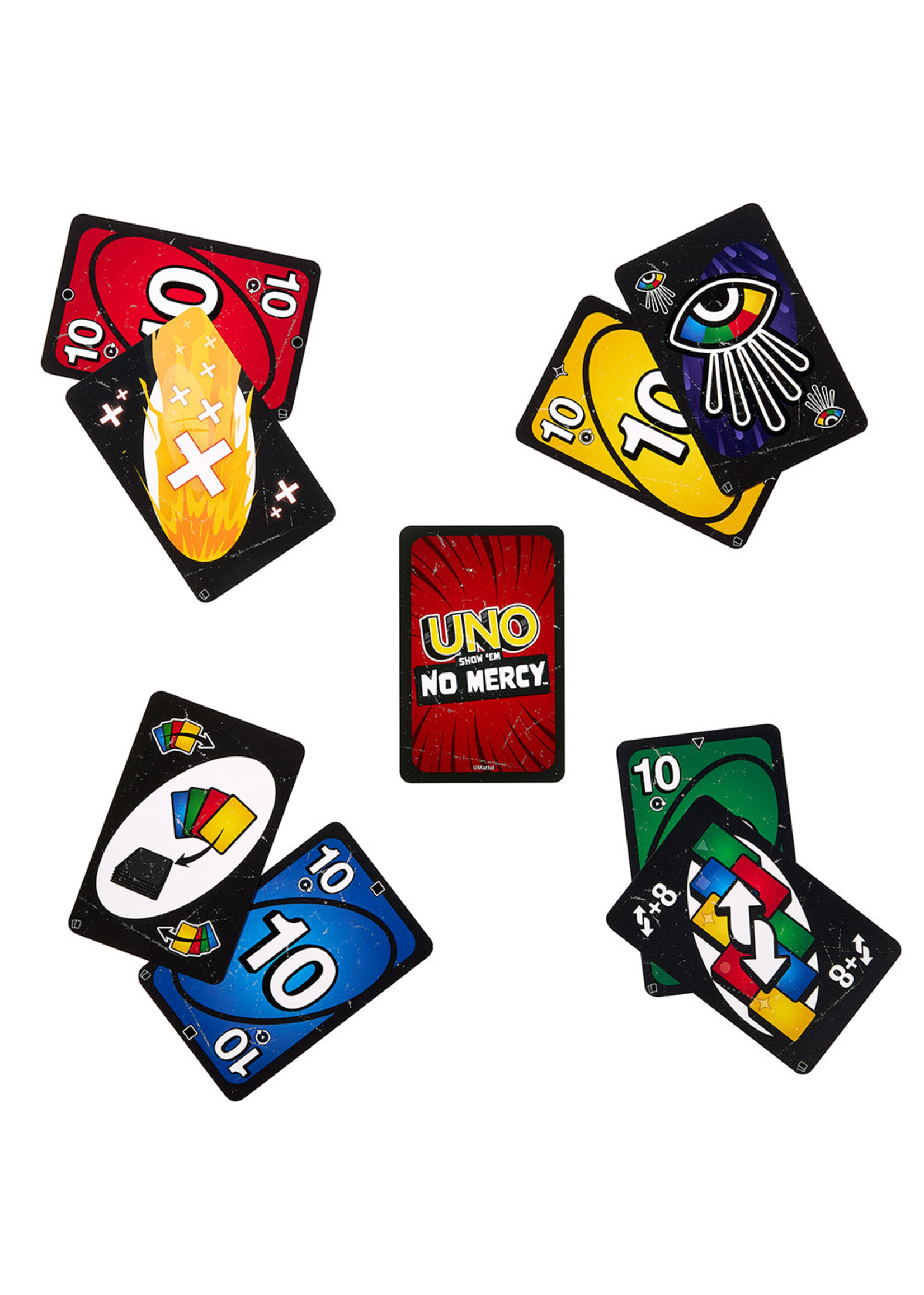 Mattel Jeu UNO Sans pitié (No Mercy) Extension