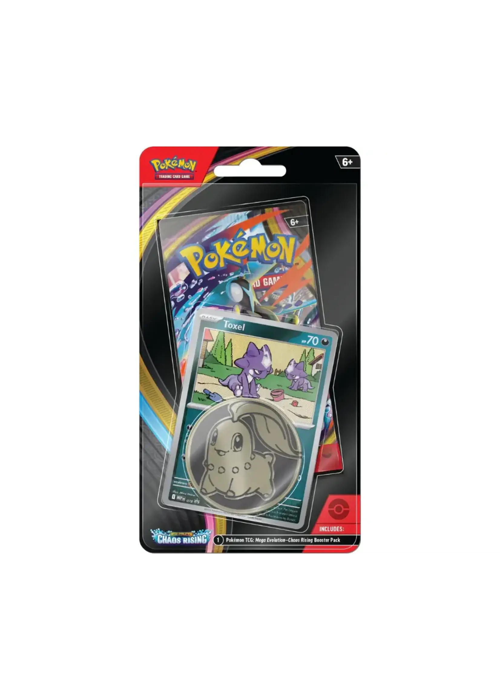 The Pokémon Company International Pokemon - Mega Evolution - Chaos Rising - Checklane Blister