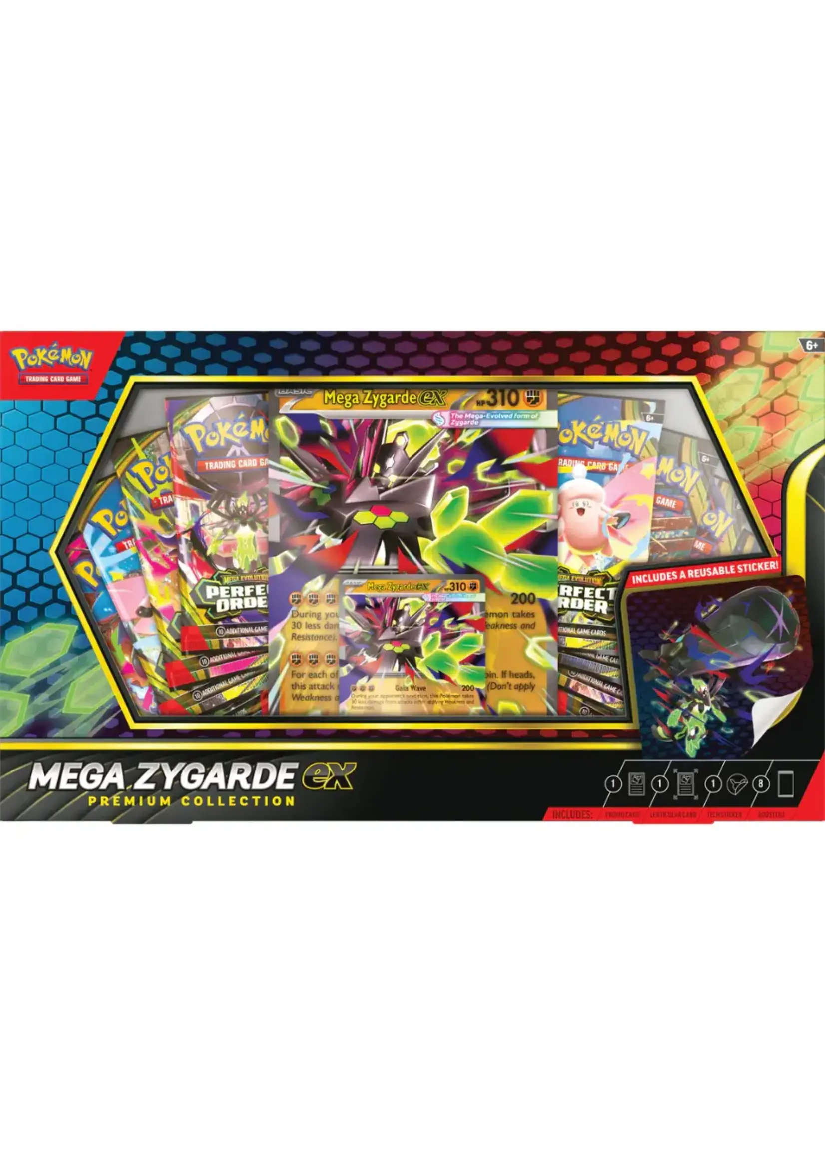 The Pokémon Company International Pokemon - Mega Zygarde ex Premium Collection