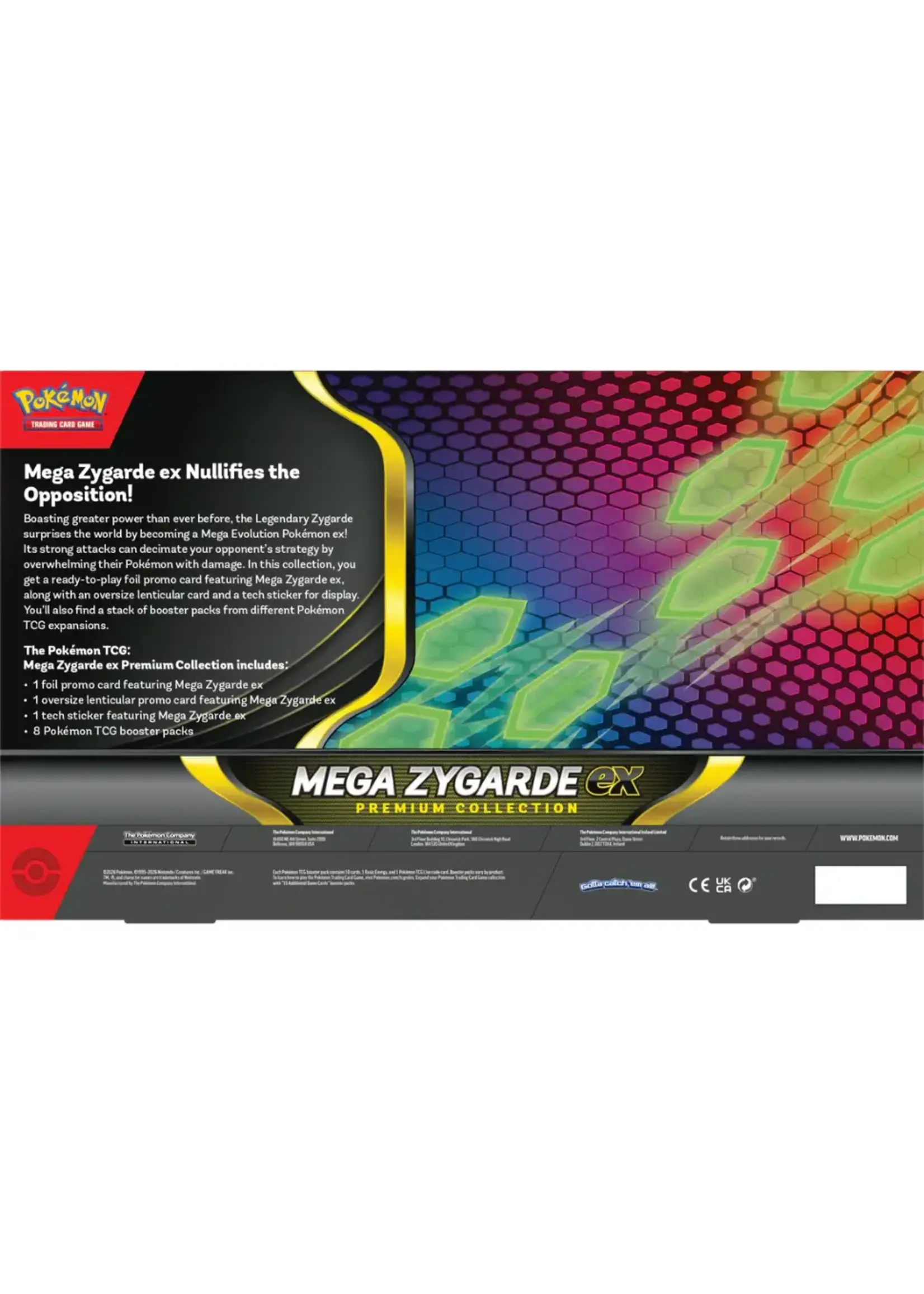 The Pokémon Company International Pokemon - Mega Zygarde ex Premium Collection