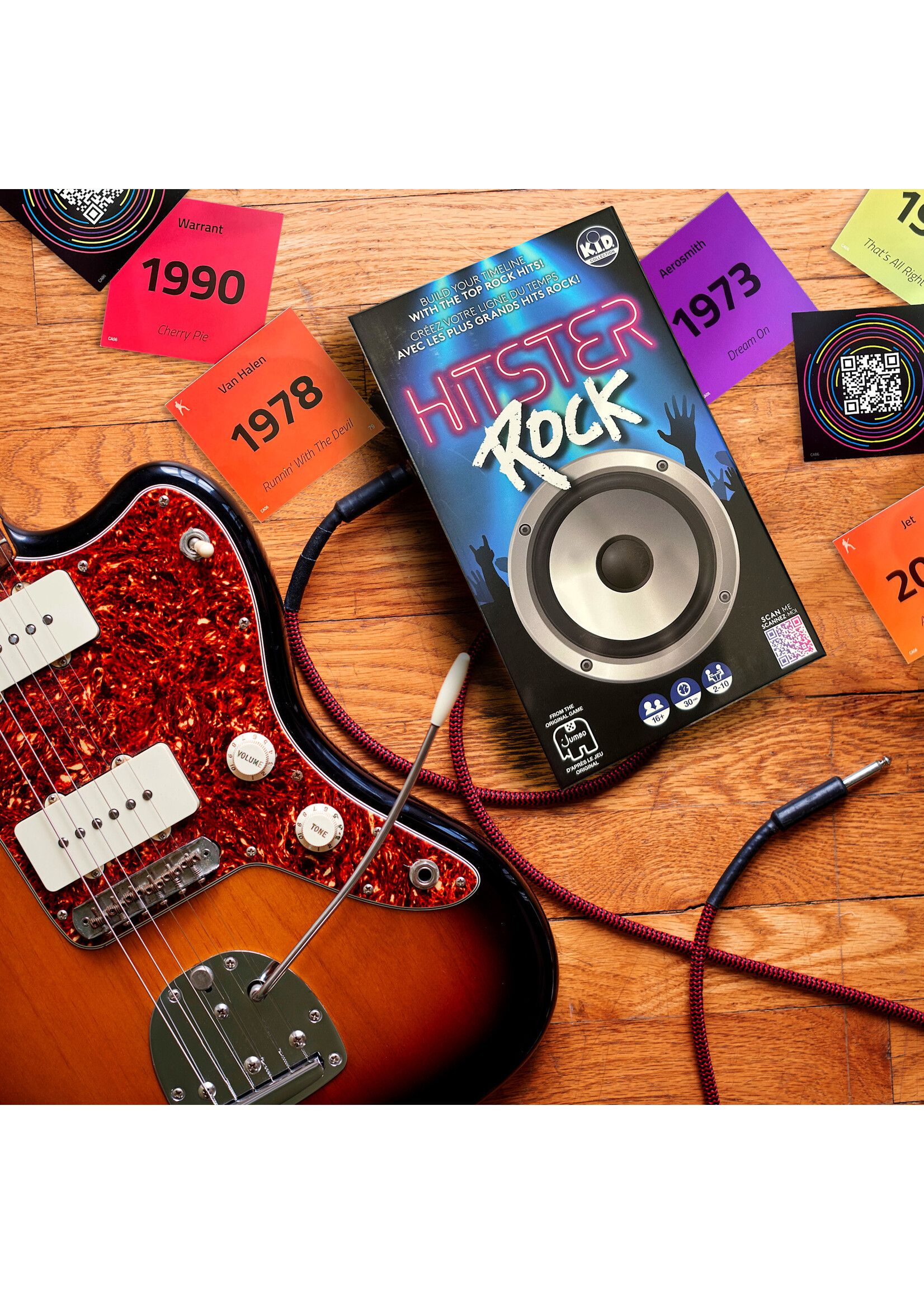 Jumbo Hitster Rock - Jeu de party musical