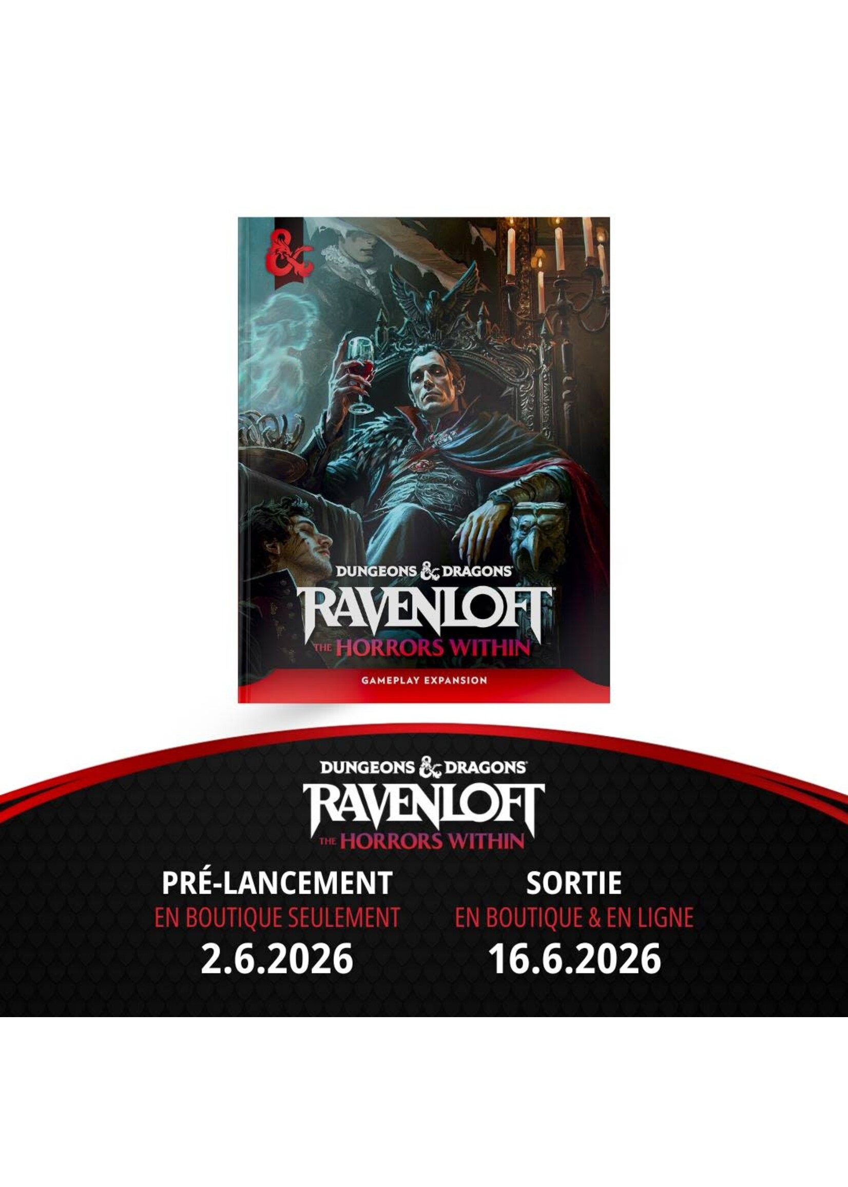 Dungeons & Dragons DUNGEONS & DRAGONS  -  SUPPLEMENT  # D&D 2024  -  RAVENLOFT HORRORS (ENGLISH)