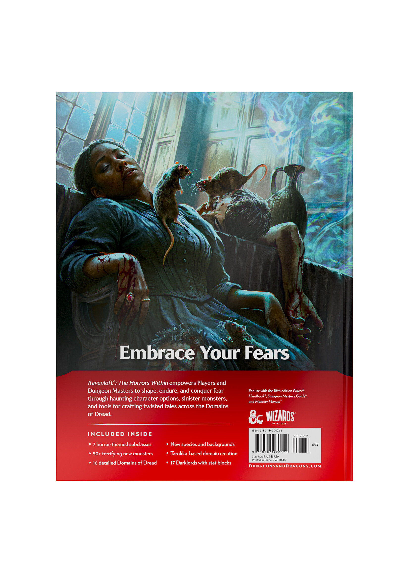Dungeons & Dragons DUNGEONS & DRAGONS  -  SUPPLEMENT  # D&D 2024  -  RAVENLOFT HORRORS (ENGLISH)