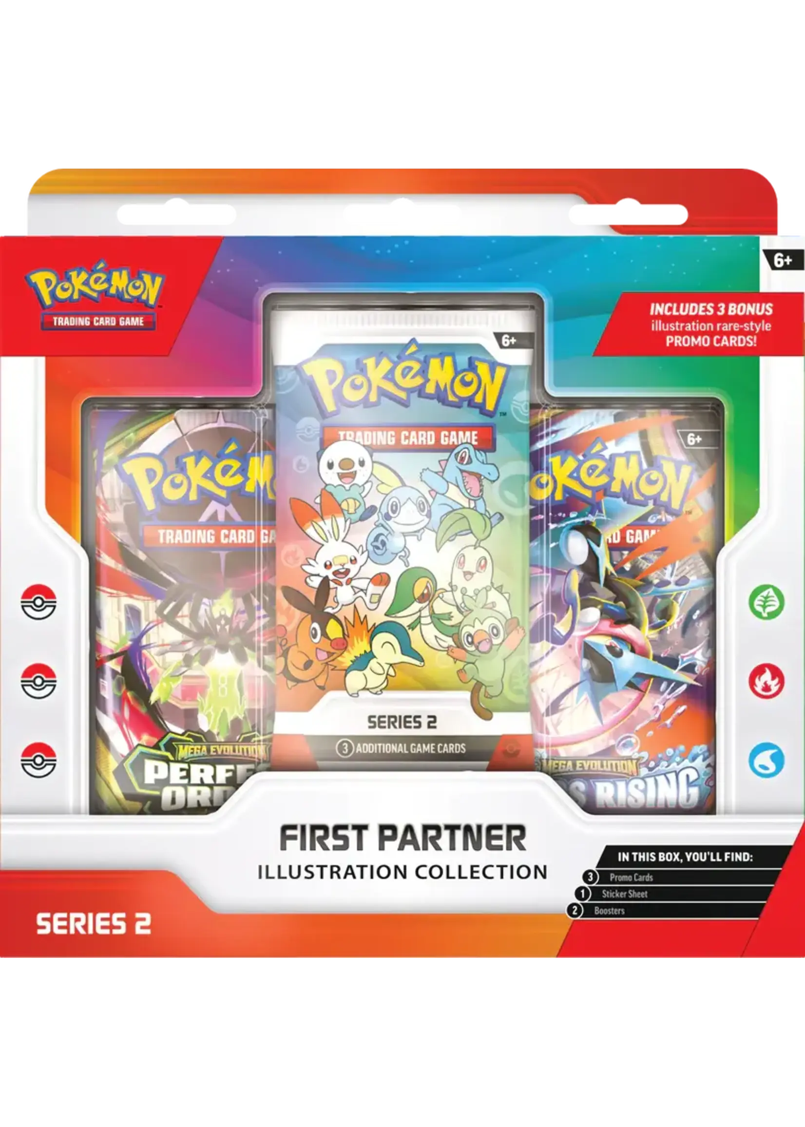 The Pokémon Company International Pokémon TCG: First Partner Illustration Collection - Series 2