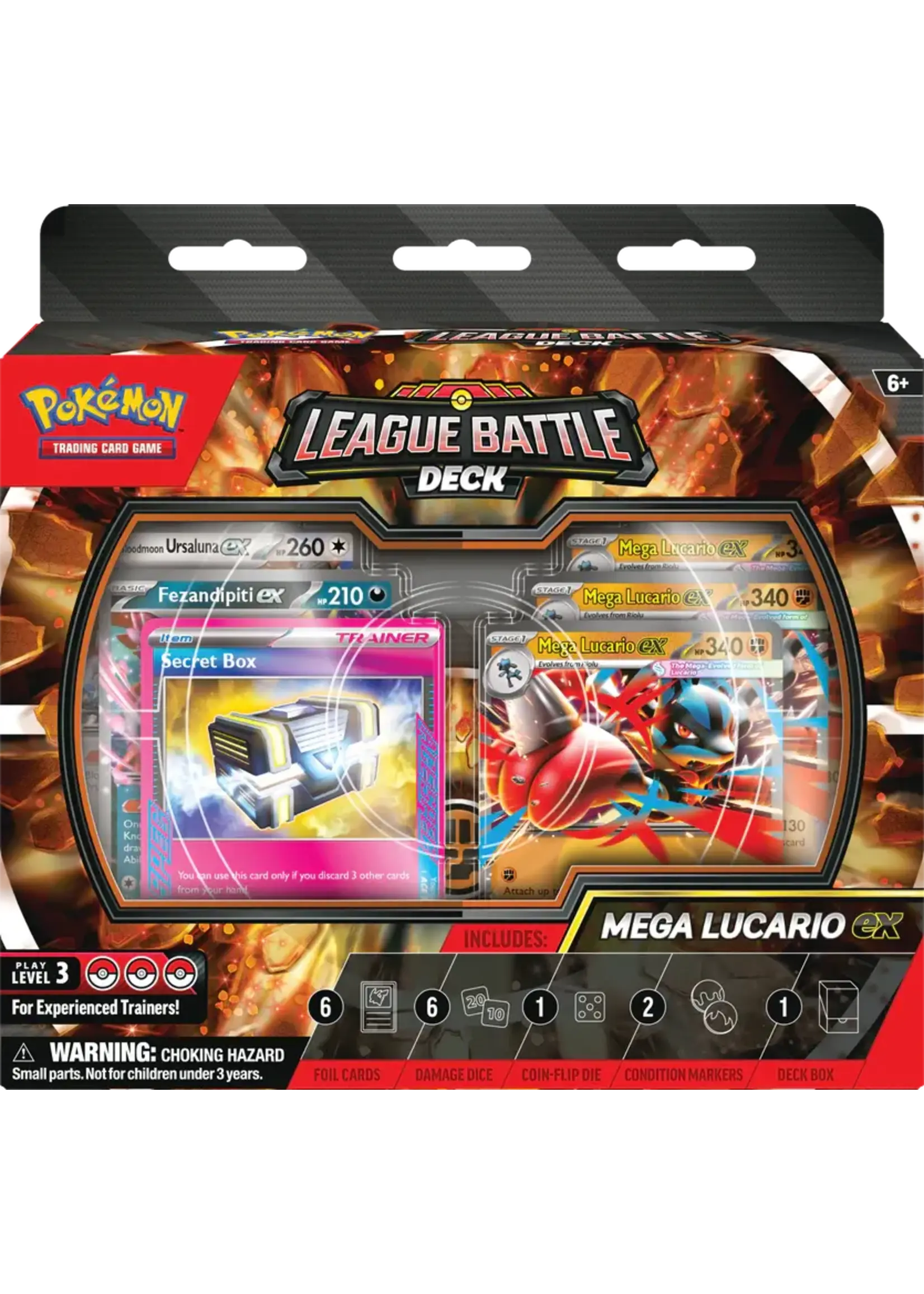 The Pokémon Company International Pokémon TCG: League Battle Deck - Mega Lucario EX