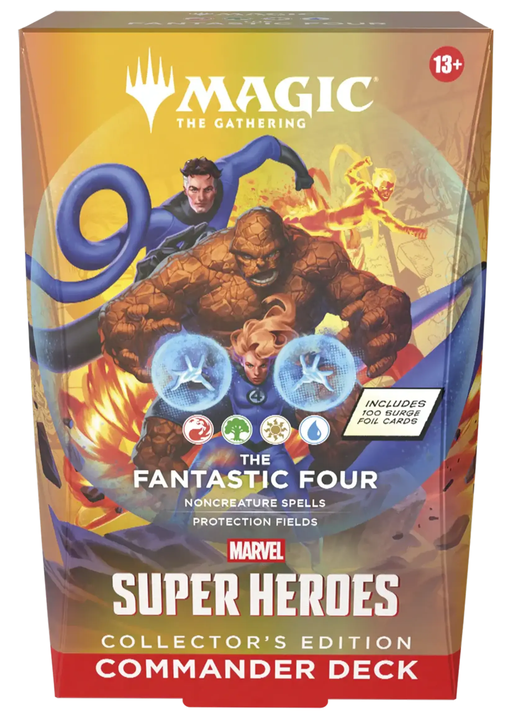 Magic the Gathering Marvel Super Heroes: Commander Deck: Collector's Edition - The Fantastic Four