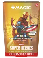 Magic the Gathering Marvel Super Heroes: Commander Deck: Collector's Edition - Avengers Assemble