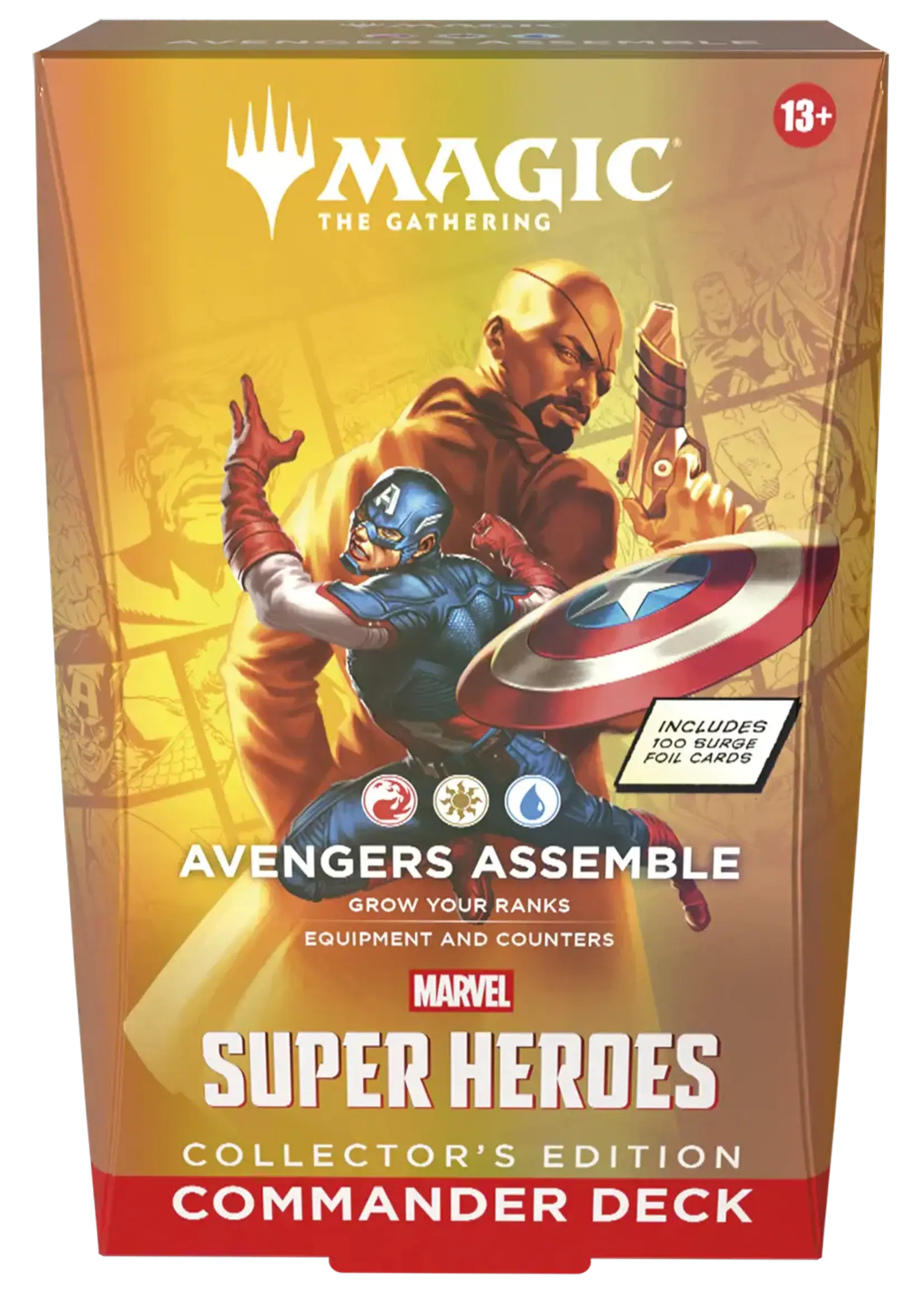 Magic the Gathering Marvel Super Heroes: Commander Deck: Collector's Edition - Avengers Assemble