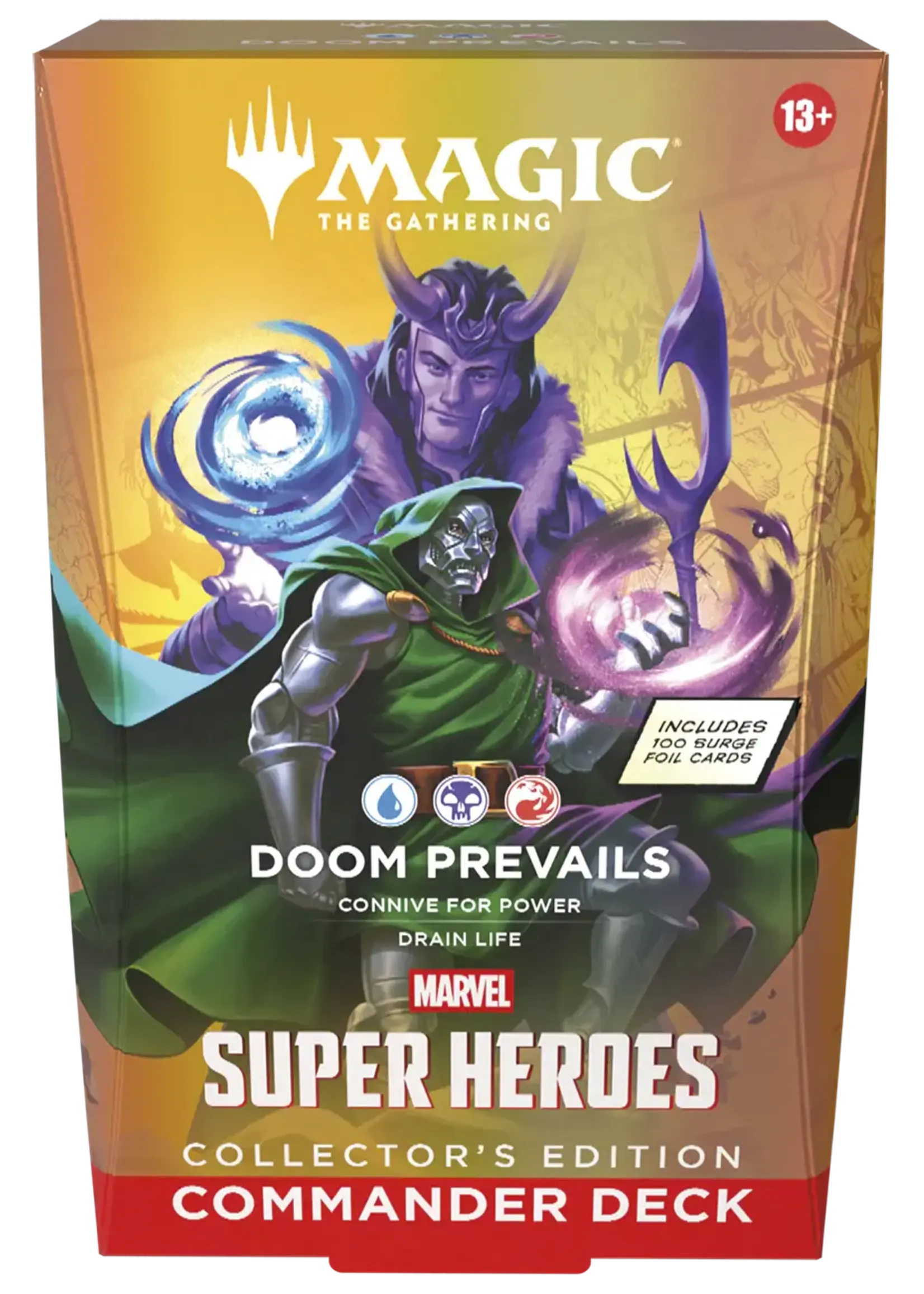 Magic the Gathering Marvel Super Heroes: Commander Deck: Collector's Edition - Doom Prevails
