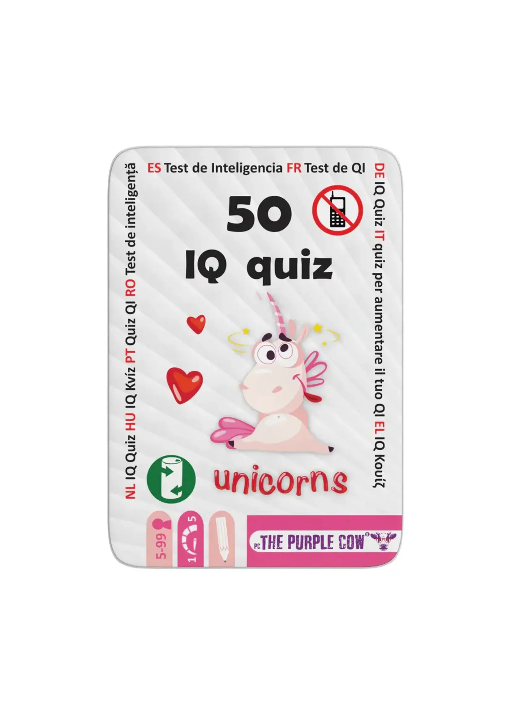 the purple cow 50 Test de QI Licorne