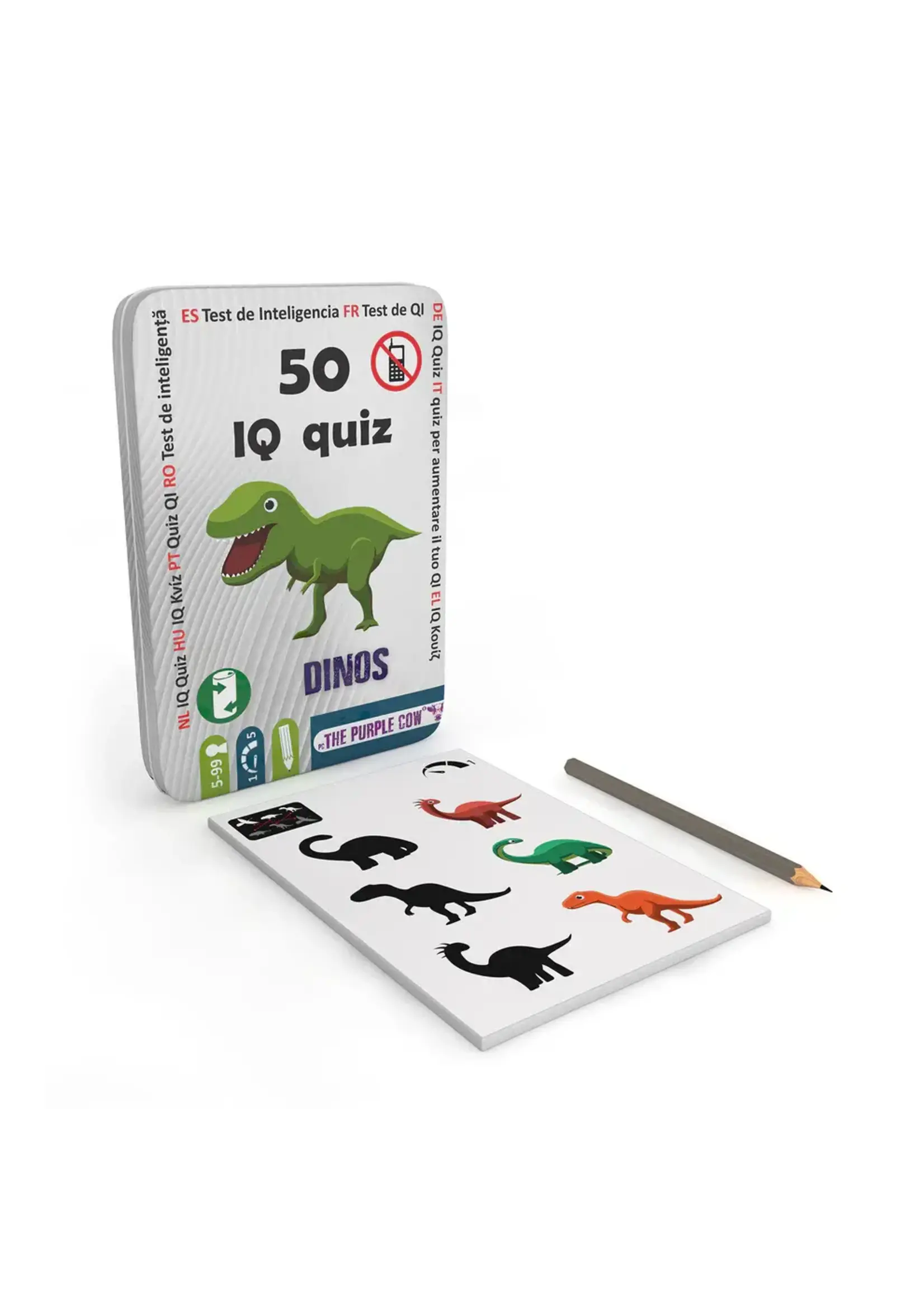 the purple cow 50 Test de QI Dinos