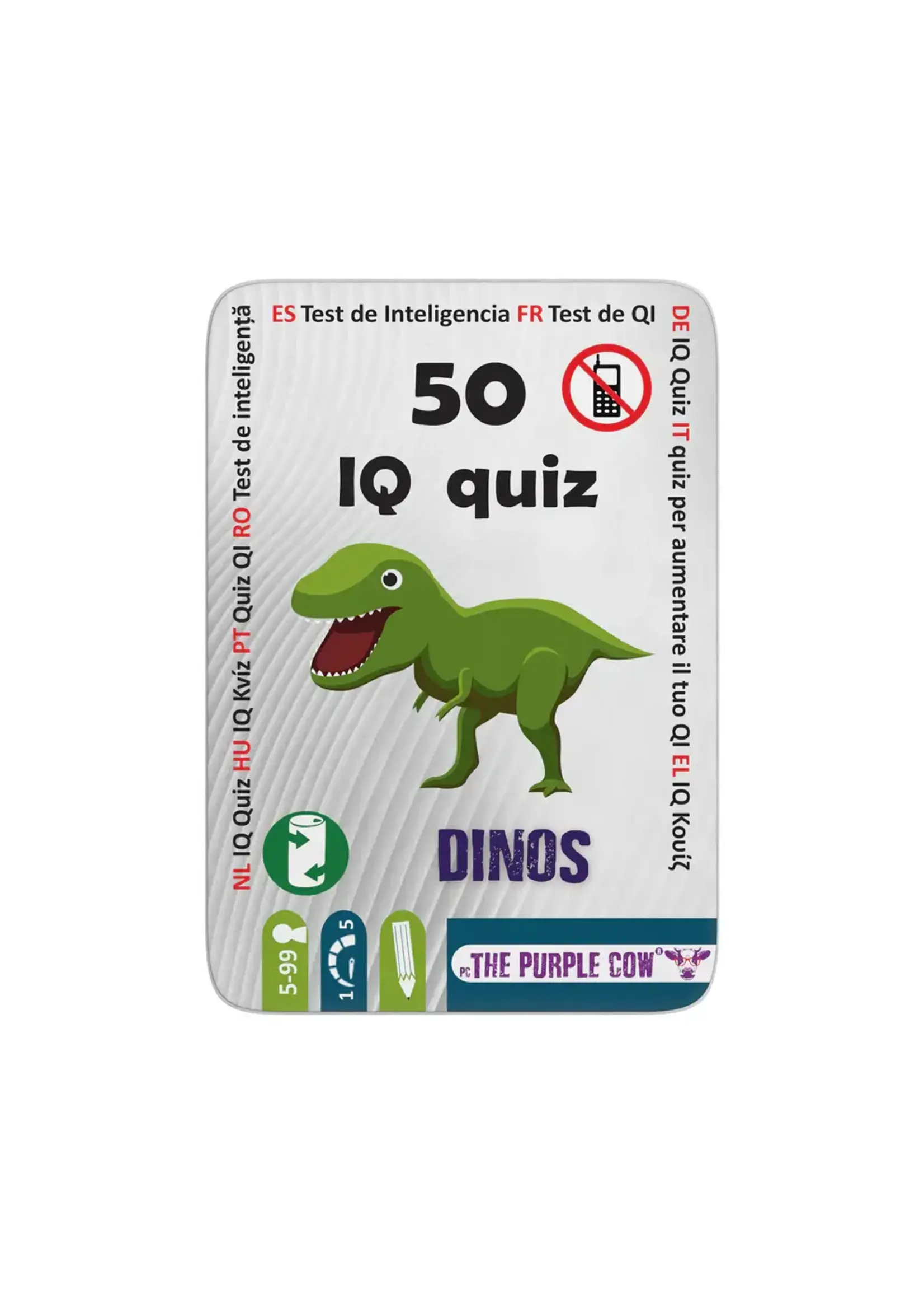 the purple cow 50 Test de QI Dinos