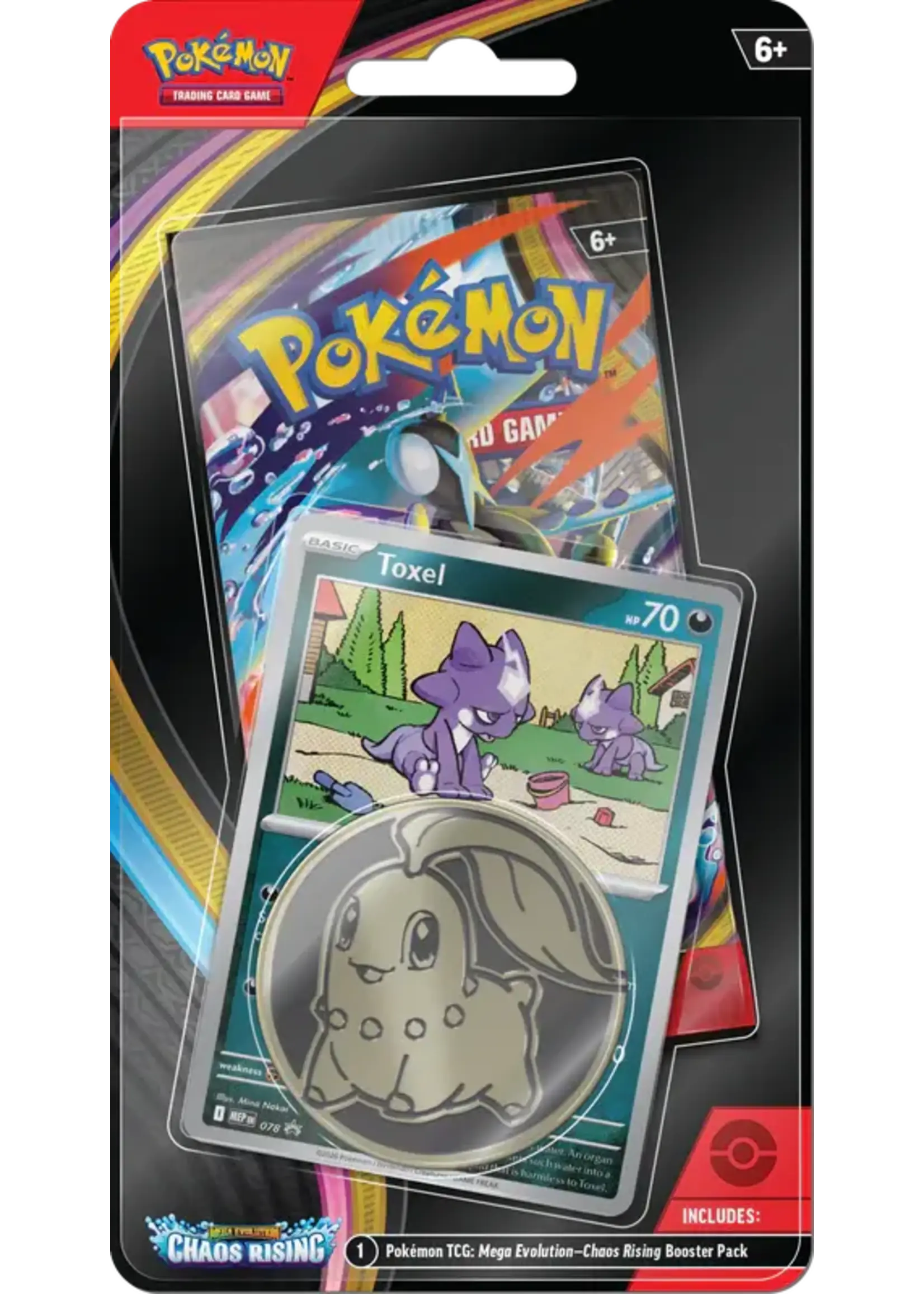 The Pokémon Company International Mega Evolution - Chaos Rising - Checklane Blister