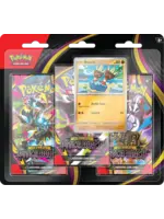 The Pokémon Company International Pokémon TCG: Mega Evolution - Pitch Black - Three Boosters - Binacle Promo Card