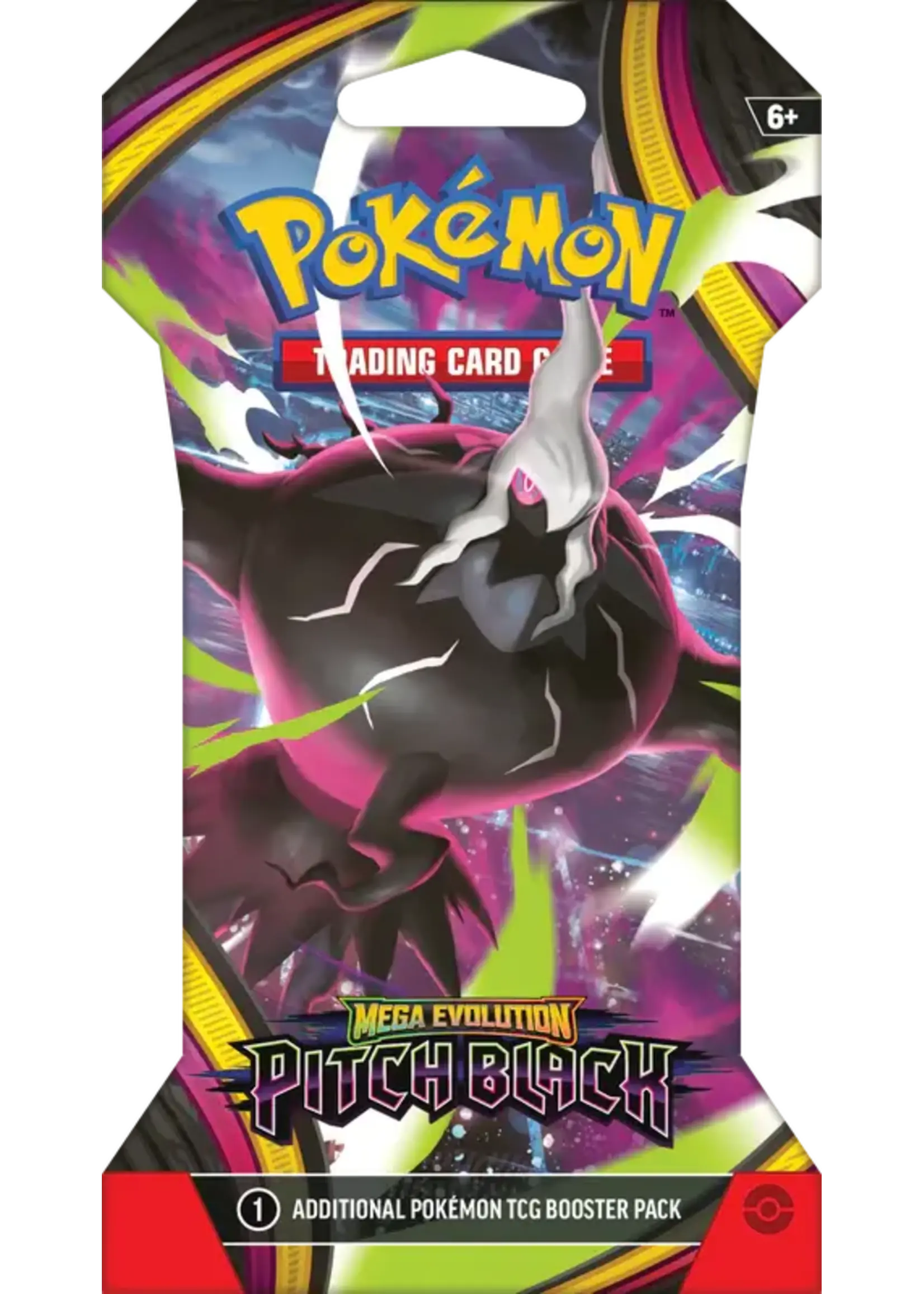 The Pokémon Company International Pokémon TCG: Mega Evolution - Pitch Black - Sleeved Booster Pack