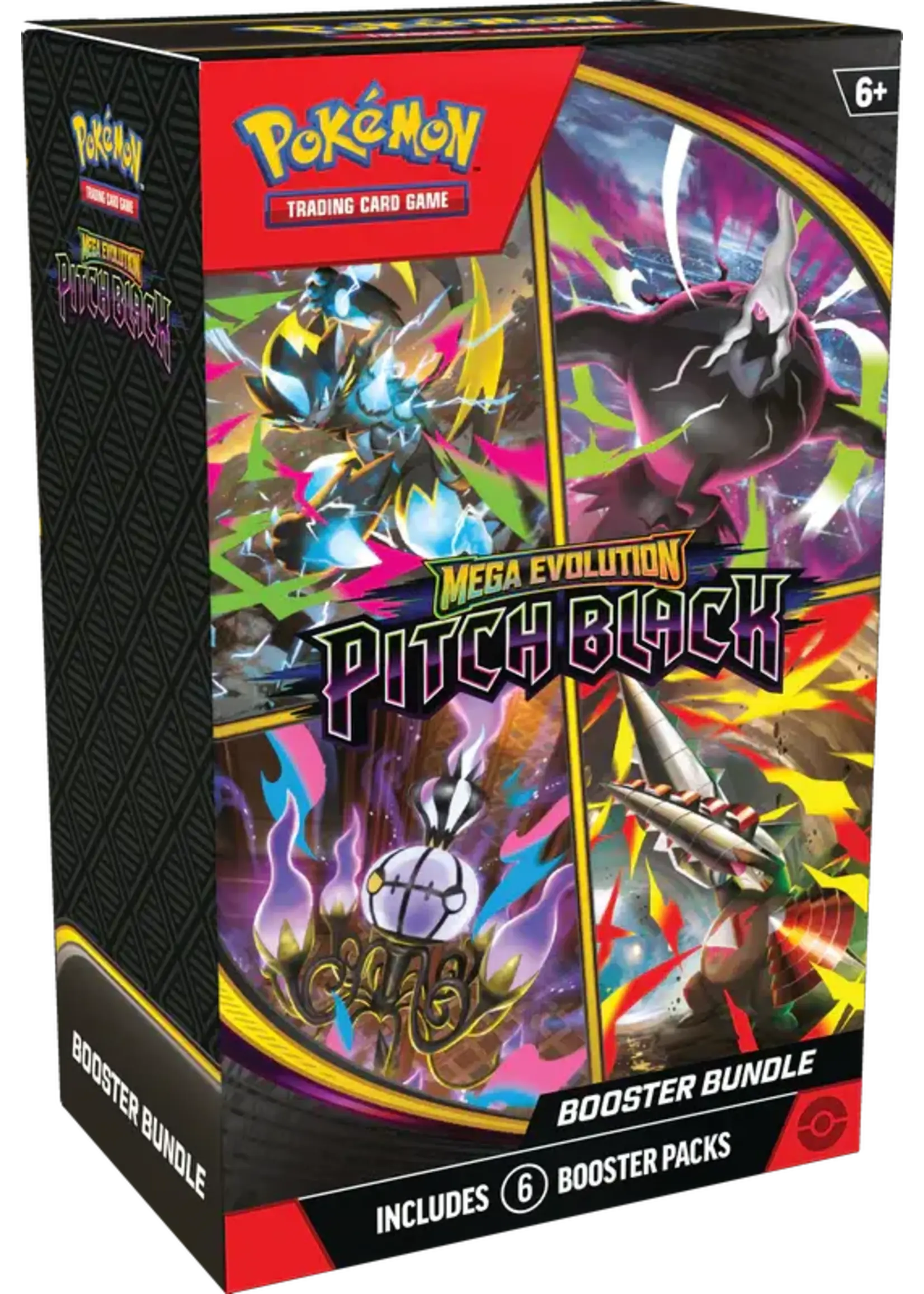 The Pokémon Company International Pokémon TCG: Mega Evolution - Pitch Black - Booster Bundle
