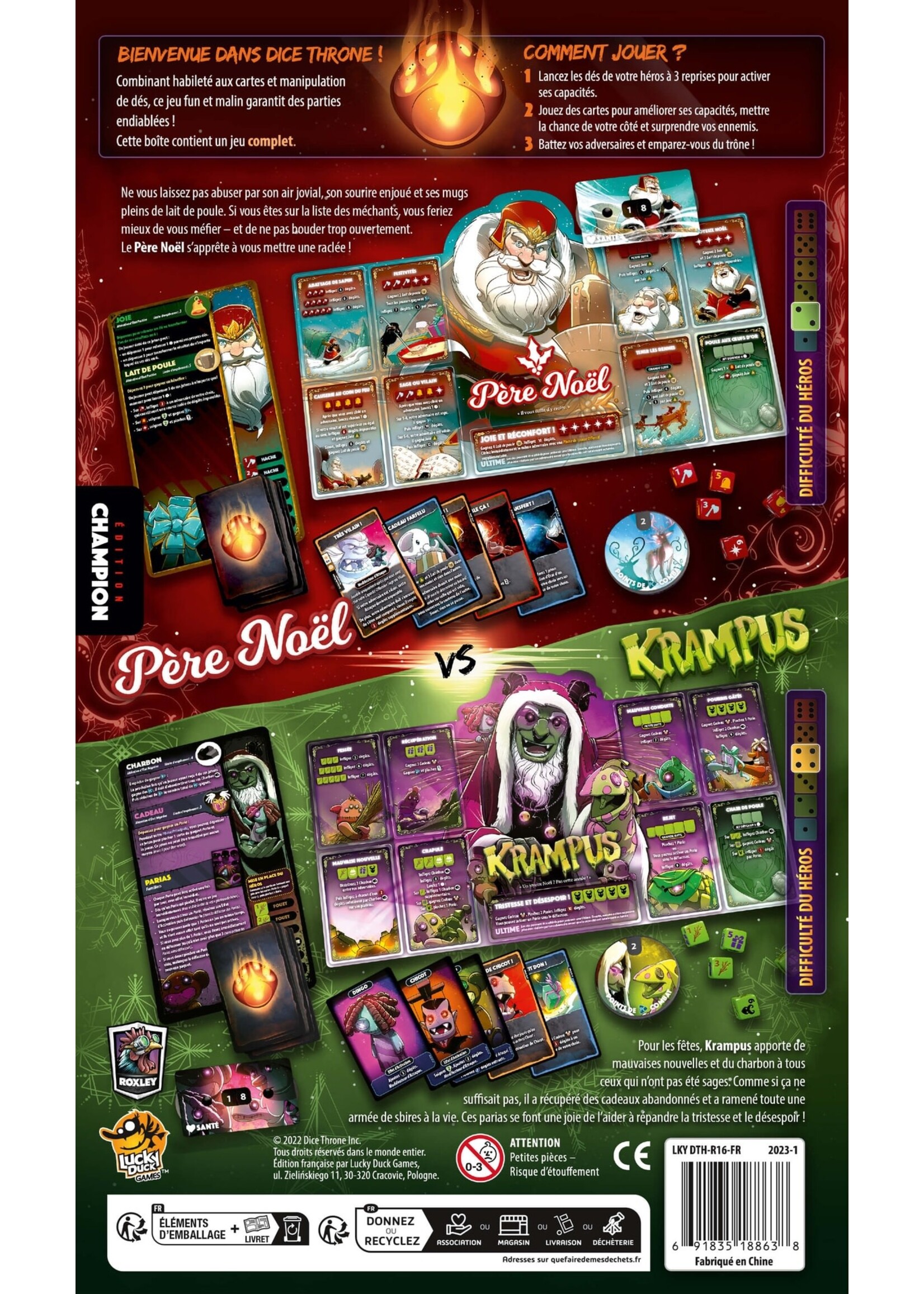 Dice Throne Dice Throne - Pere-Noel vs. Krampus - FR