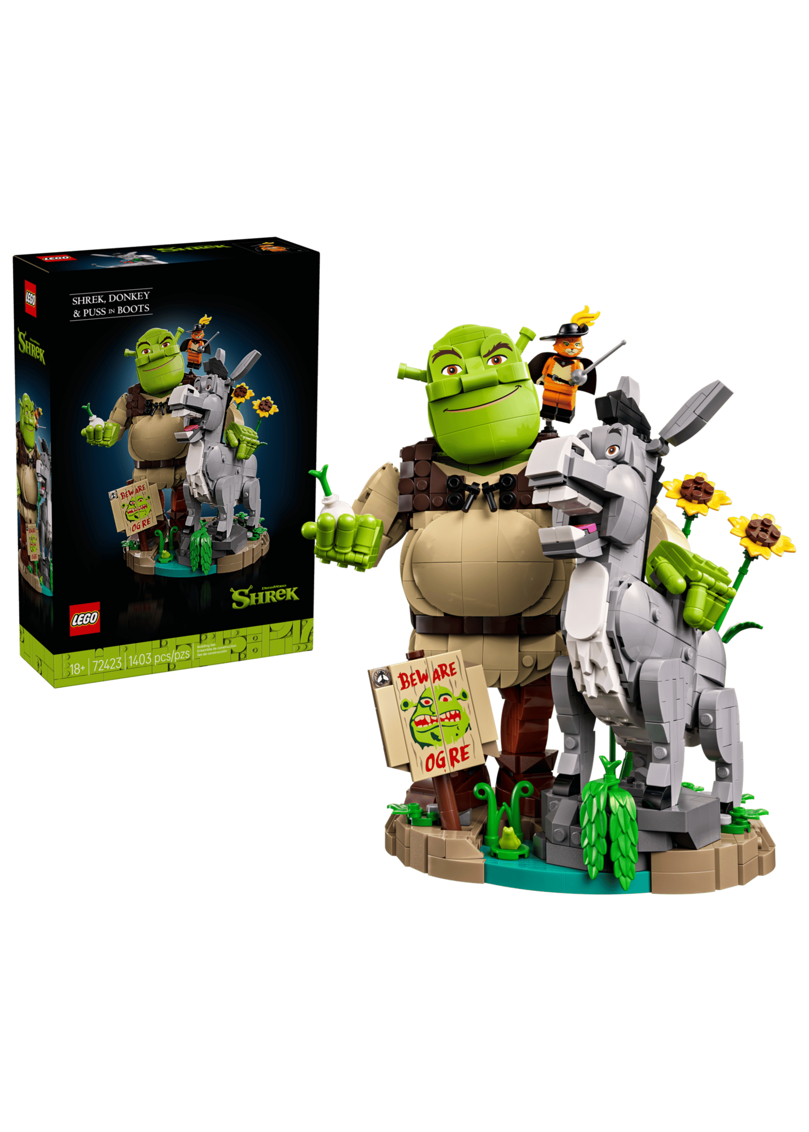 LEGO Shrek, Donkey & Puss in Boots