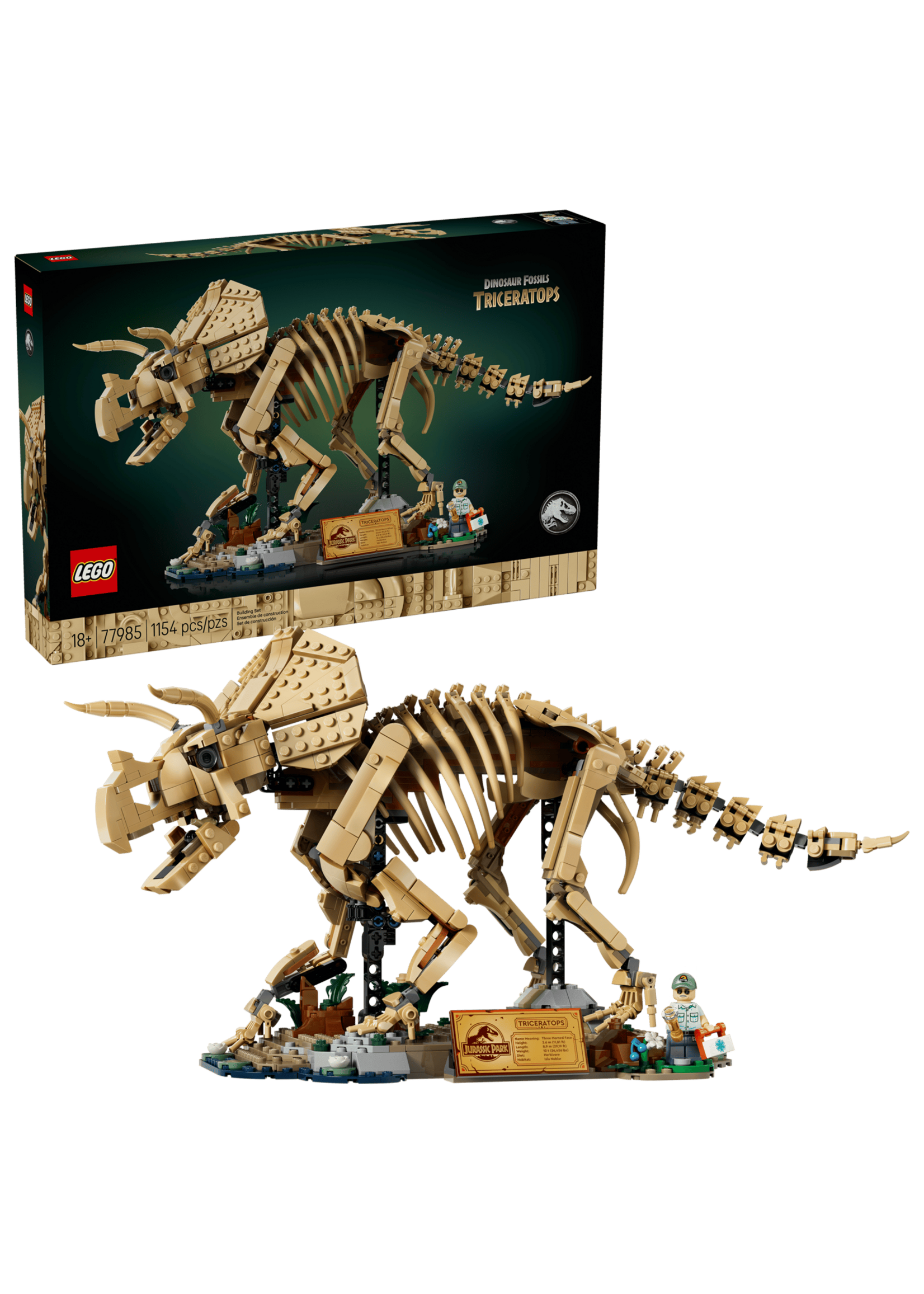 LEGO Dinosaur Fossils: Triceratops -
