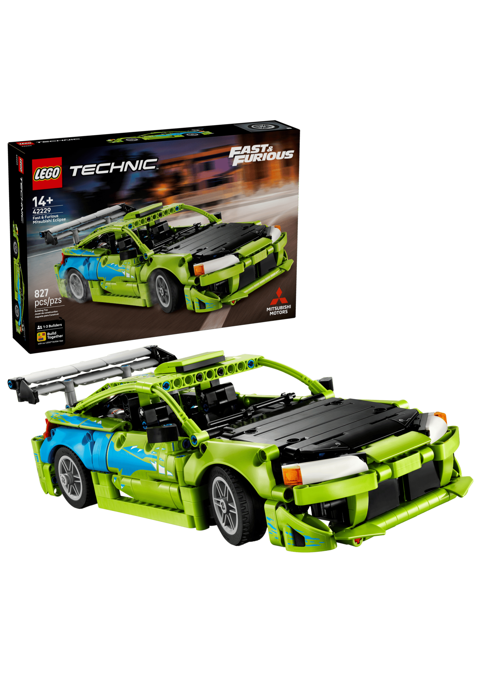 LEGO Fast and Furious Mitsubishi Eclipse Car - 42229