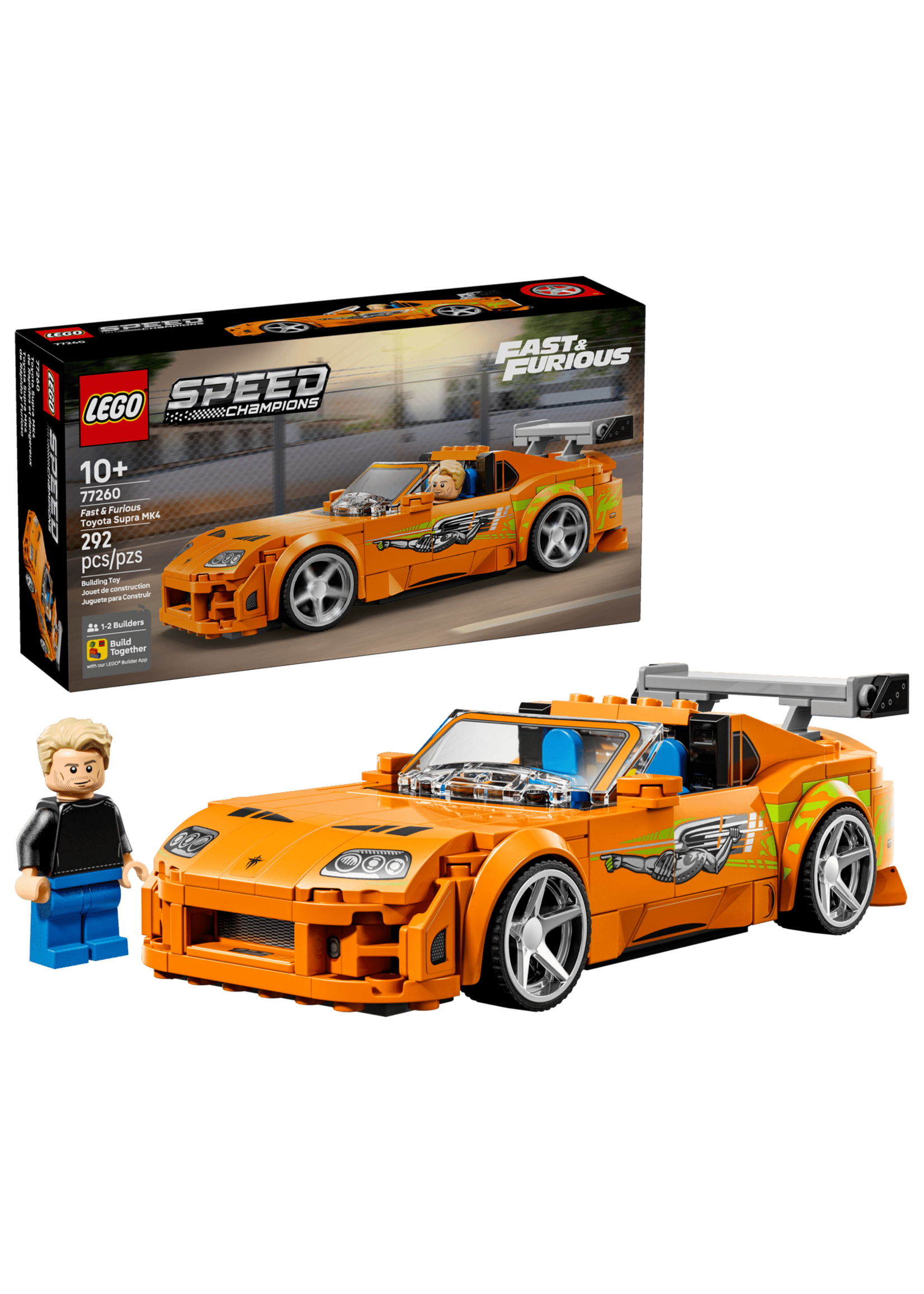 LEGO The Fast and The Furious Toyota Supra MK4 - 77260