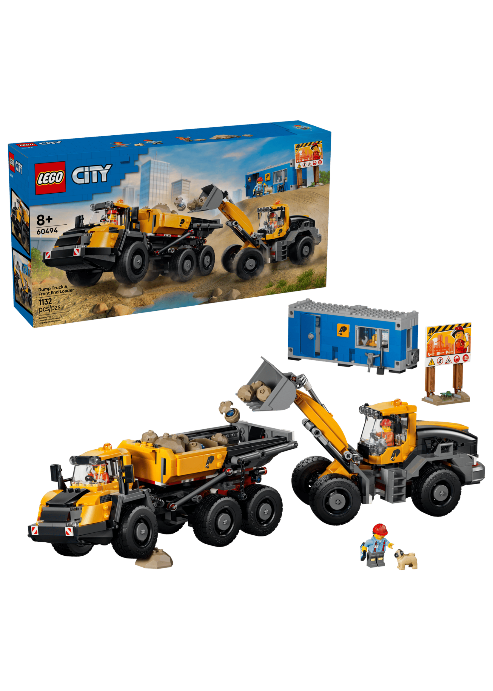 LEGO Dump Truck & Front End Loader - 60494