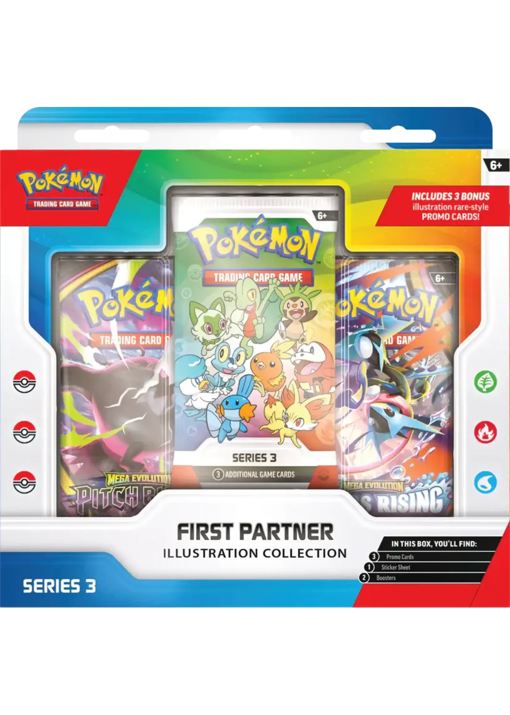 The Pokémon Company International Pokémon TCG: First Partner Illustration Collection - Series 3