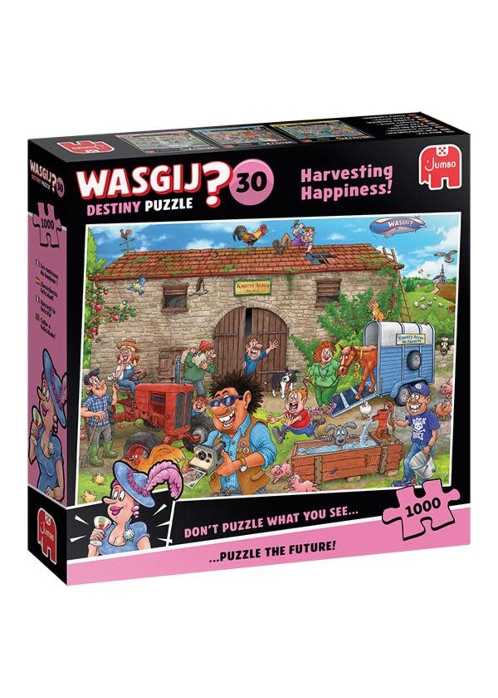 Wasgij? 1000pc, Wasgij Destiny 30, Harvesting Happiness