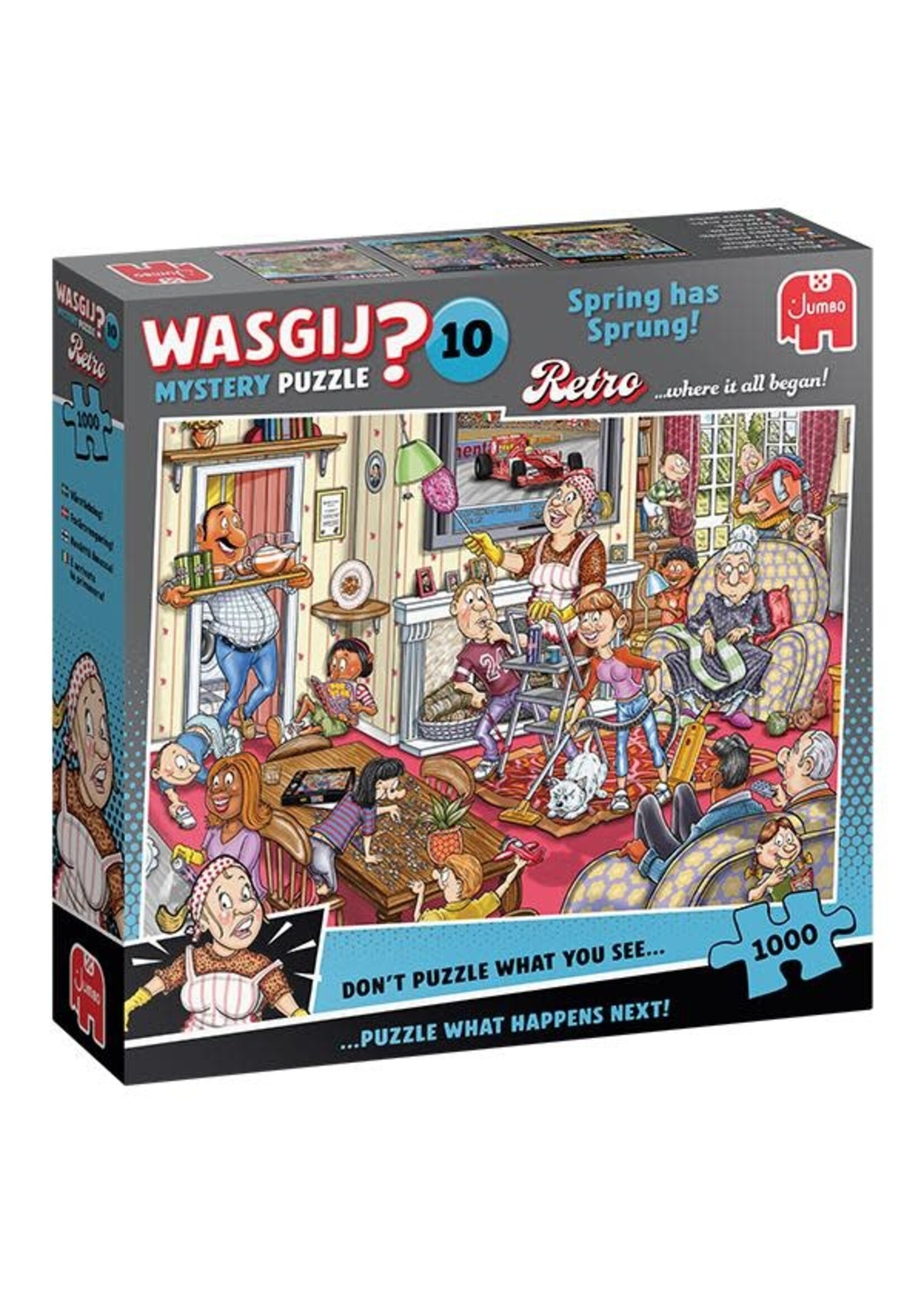 Wasgij? 1000 mcs, Wasgij Mystery Retro 10, La fièvre du printemps!