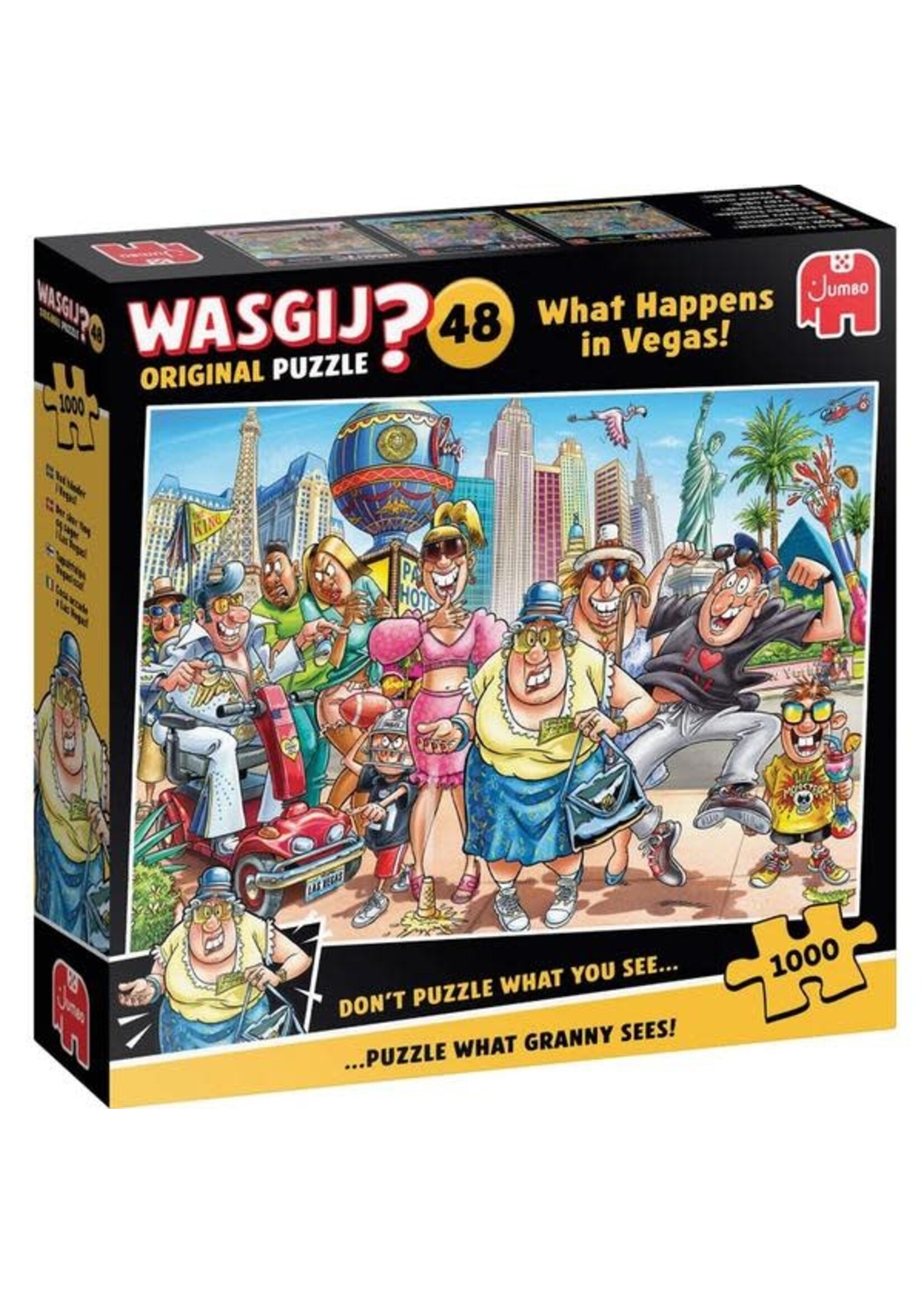 Wasgij? 1000 mcx, Wasgij Original 48, Ce qui se passe à Vegas !