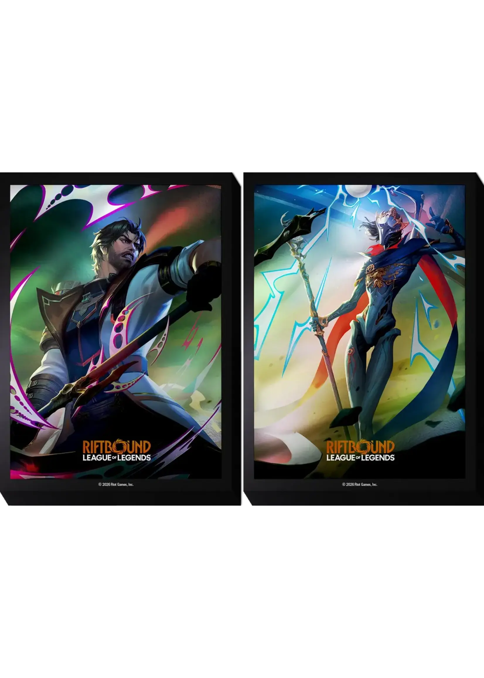 Riftbound Riftbound: League of Legends TCG Art Sleeves - Standard Size - 100ct - Vendetta - Jayce vs Viktor
