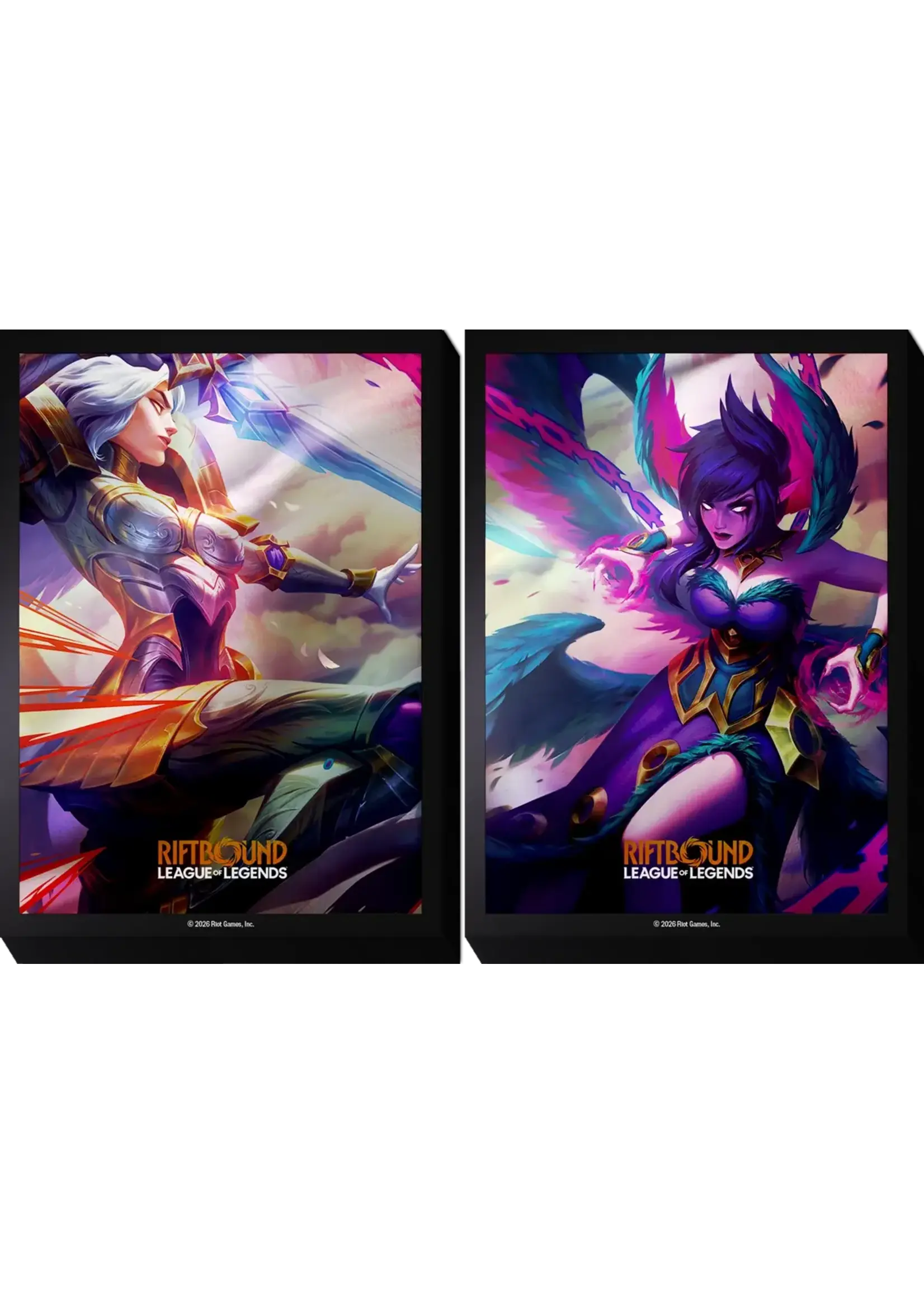 Riftbound Riftbound: League of Legends TCG Art Sleeves - Standard Size - 100ct - Vendetta - Kayle vs Morgana